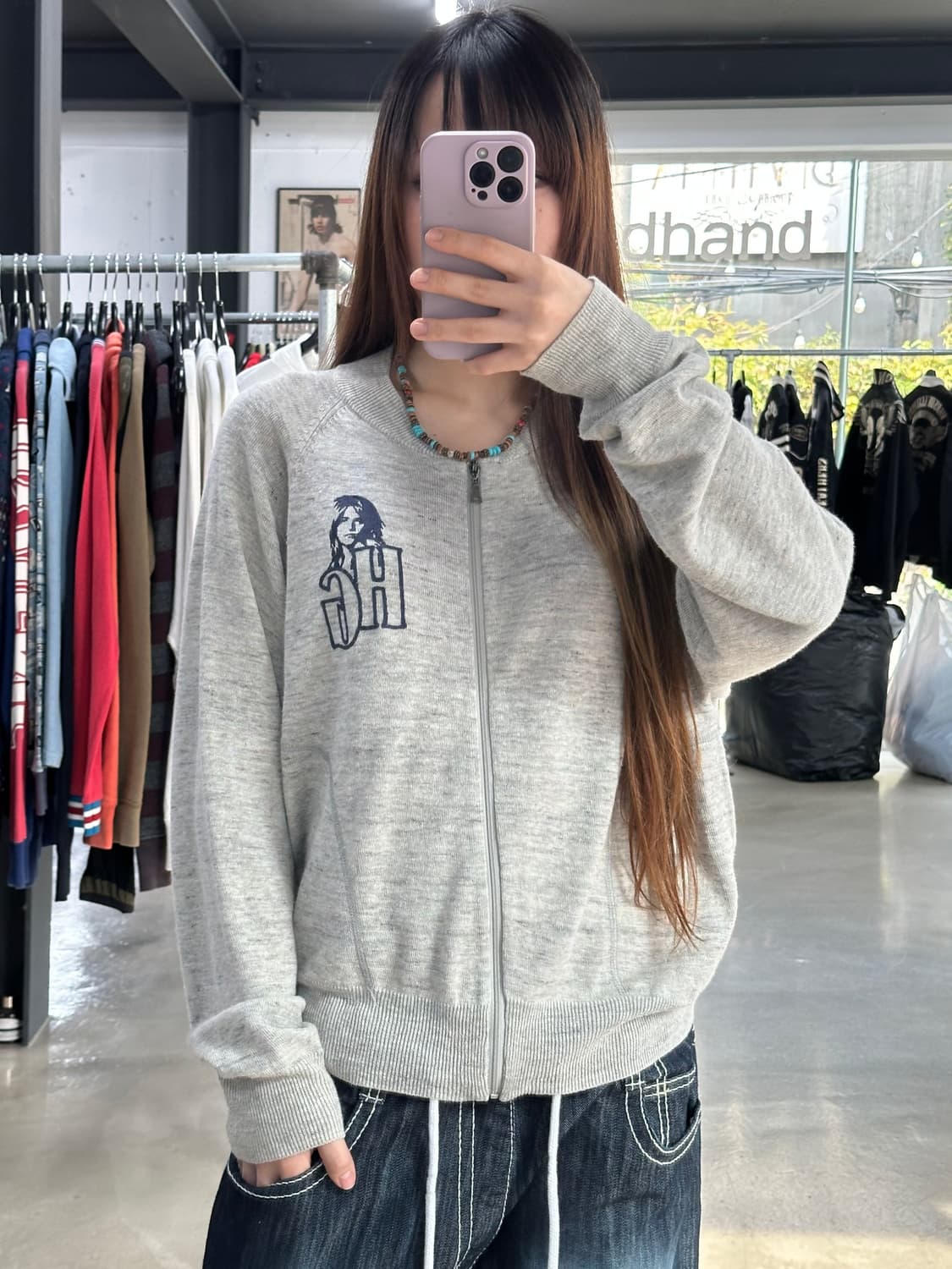 히스테릭글래머 히스걸 자수빅로고 Flanders Linen Premium 상품이미지2