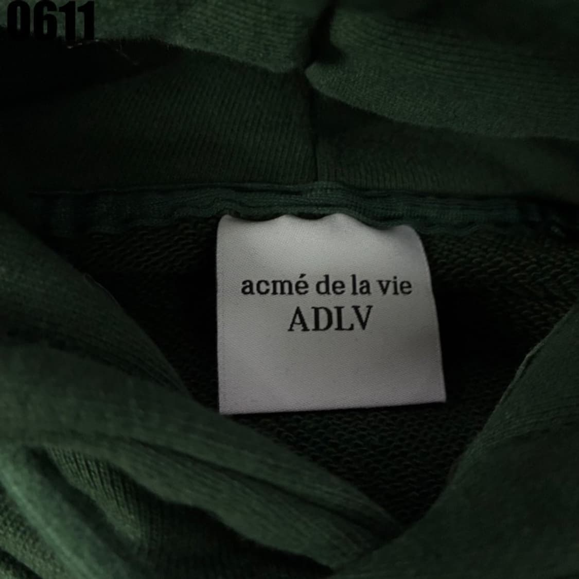 ADLV 그린 후드티  상품이미지2