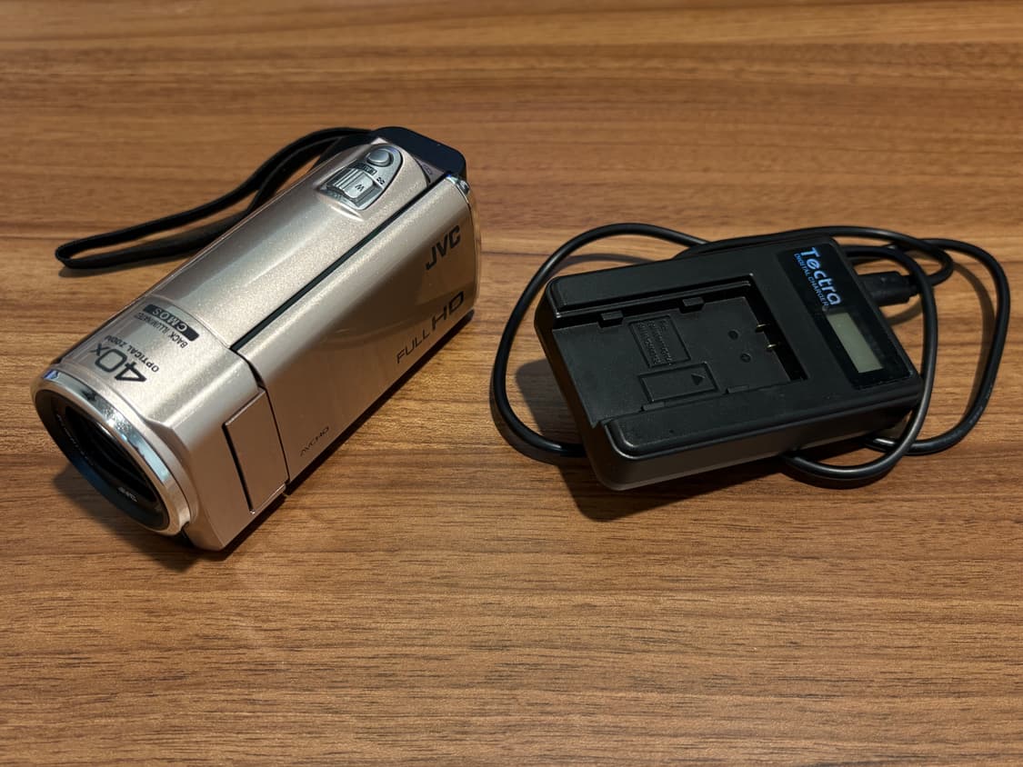 Jvc everio gz-e140-n 빈티지 캠코더 살몬 컬러 상품이미지1