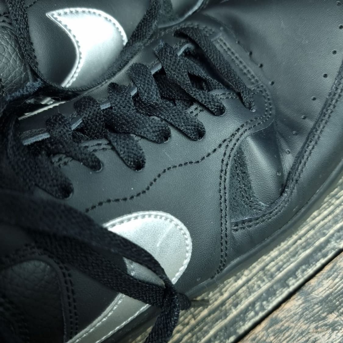 [나이키] 실버 스우시 감마 포스 블랙 9779 상품이미지10