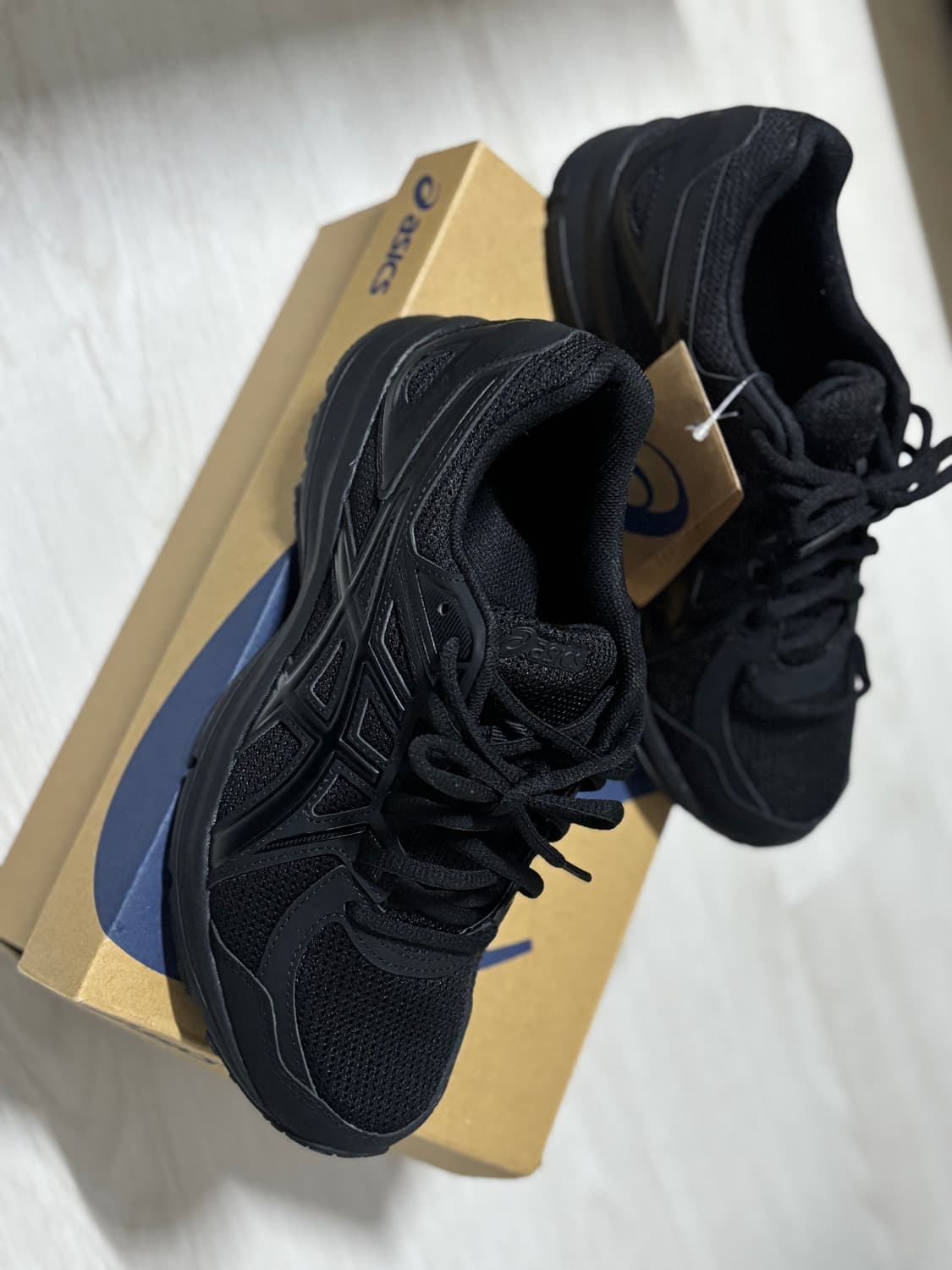 아식스 조그 100 블랙 245 새상품 상품이미지2