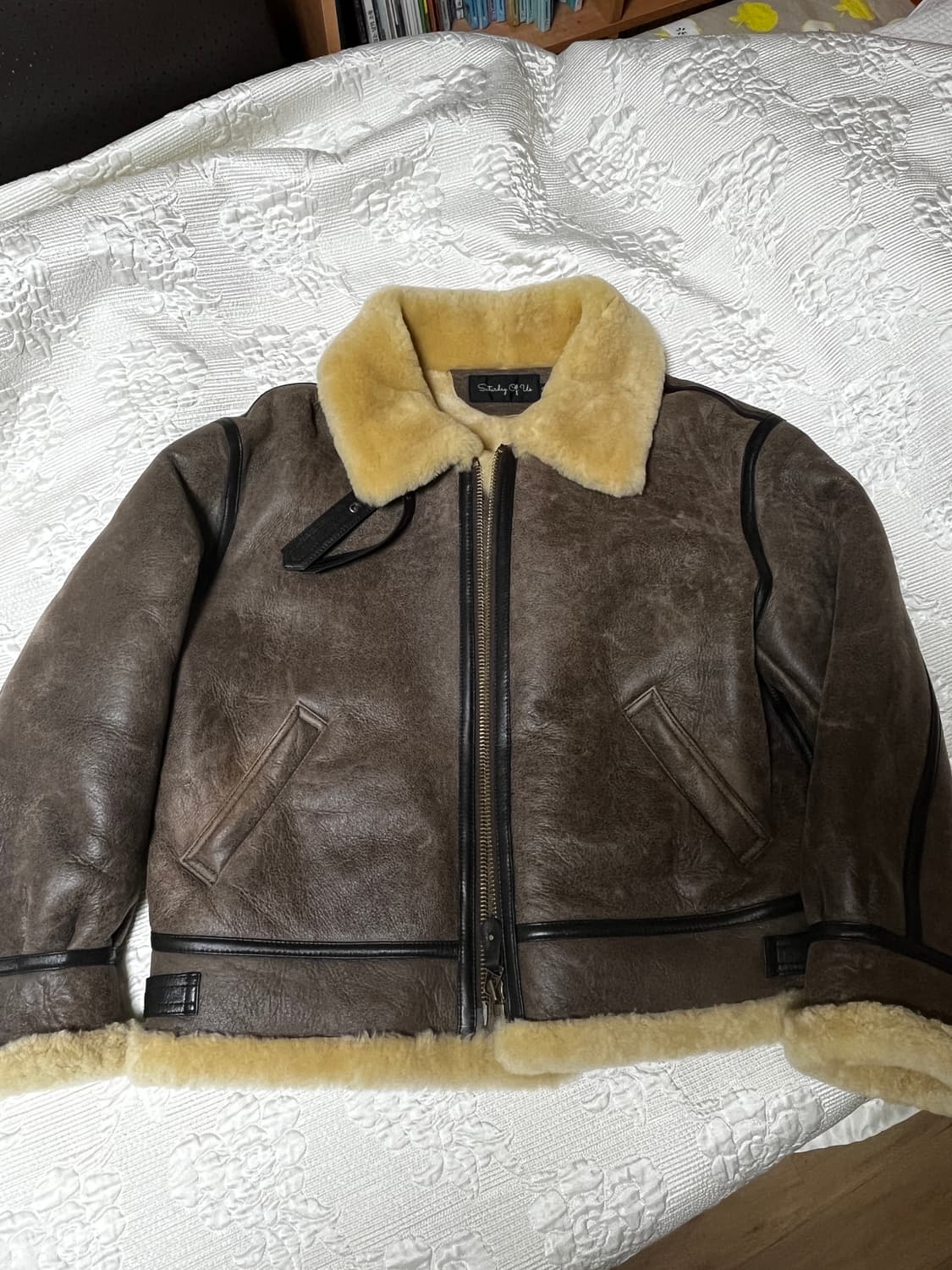 23fw stu lambskin brown mustang 상품이미지7