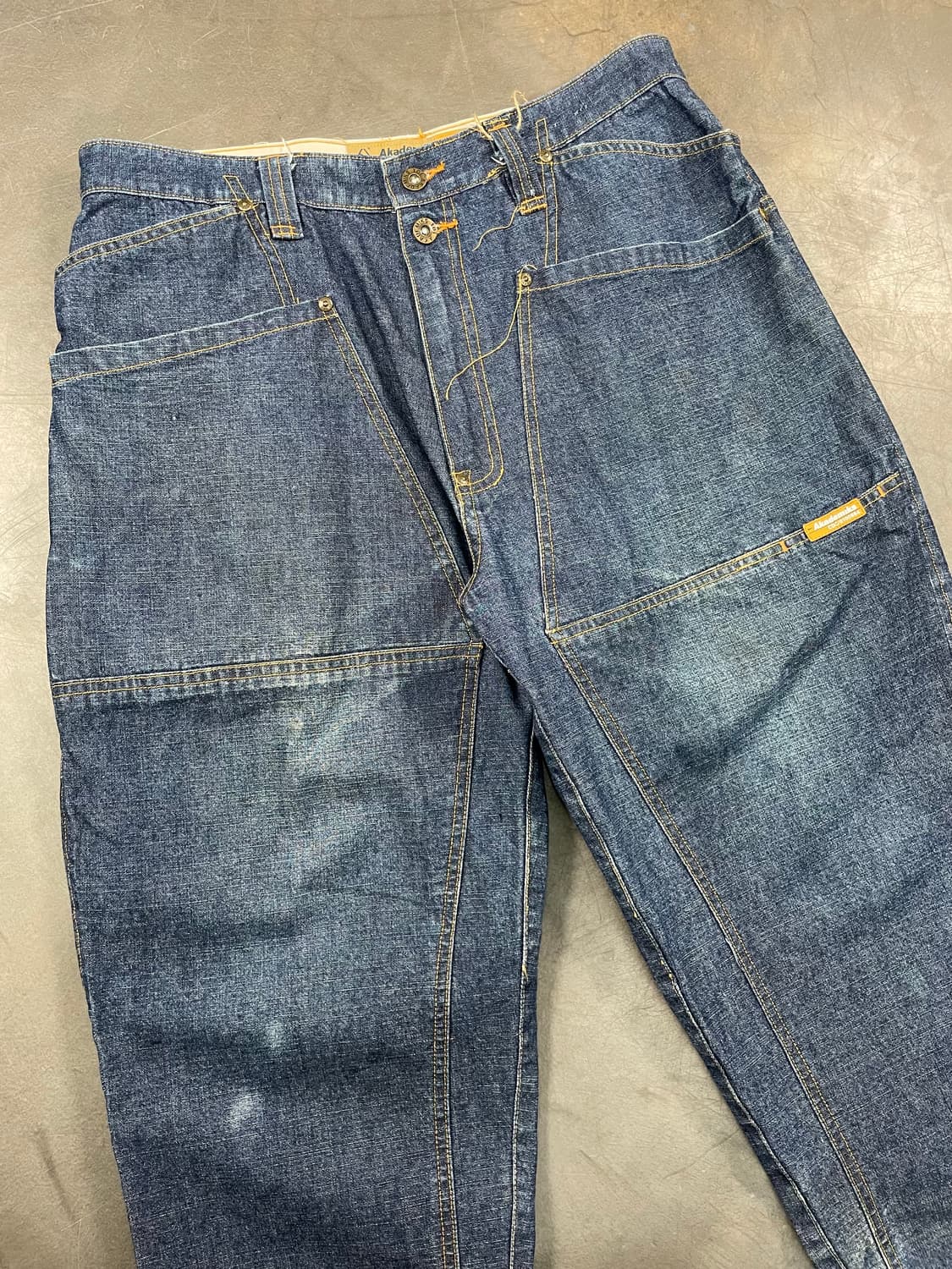 아카데믹스 와이드 데님 팬츠 상품이미지3