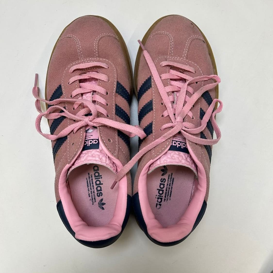 아디다스 가젤 볼드 W 핑크 글로우 빅토리 블루 235-240 상품이미지6