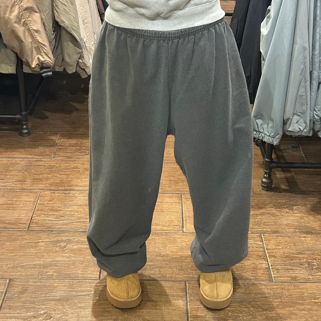 [HI] 챔피온 조거 트레이닝 팬츠 차콜그레이 상품이미지2