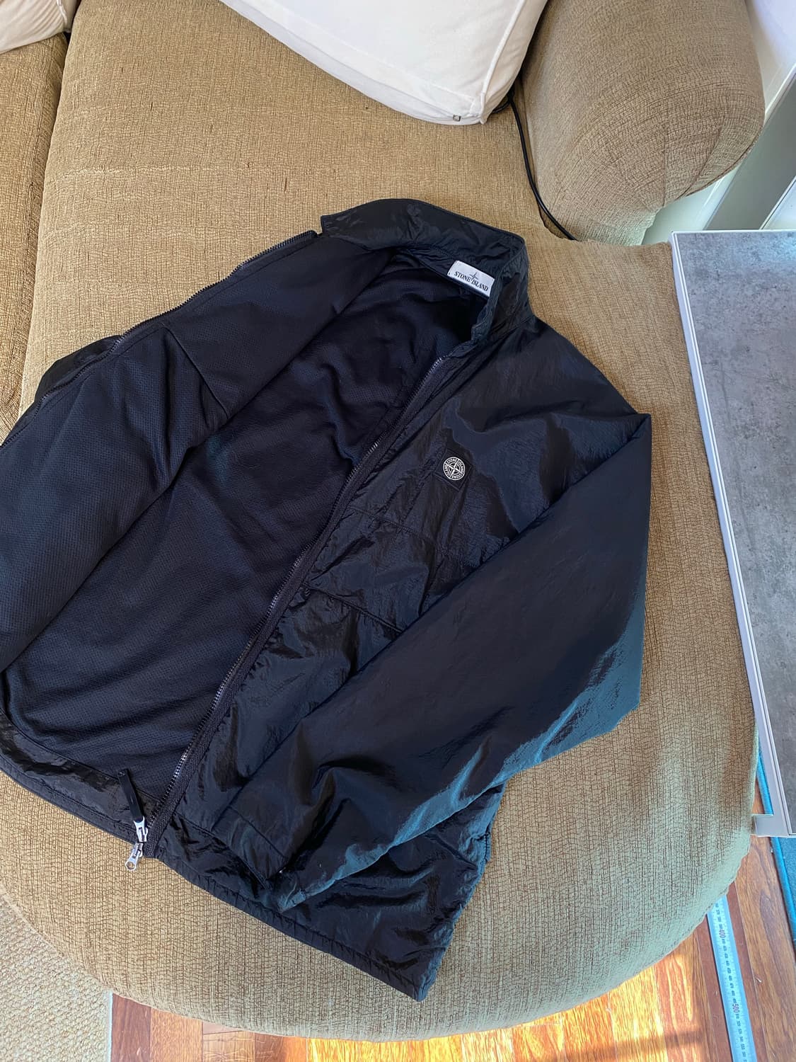 스톤아일랜드 나이론 메탈 립스탑 오버자켓 (105~110) 상품이미지7