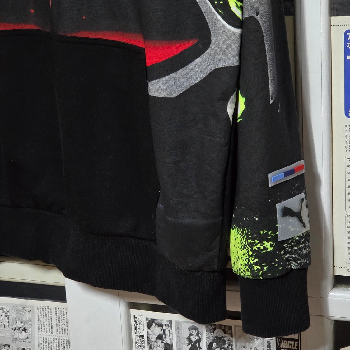 퓨마 BMW 레이싱 프린팅 후드티 상품이미지4