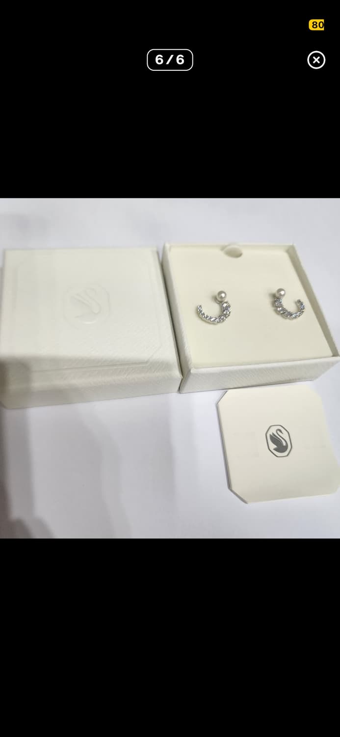 스외로브스키 matrix hoop 귀걸이 상품이미지3