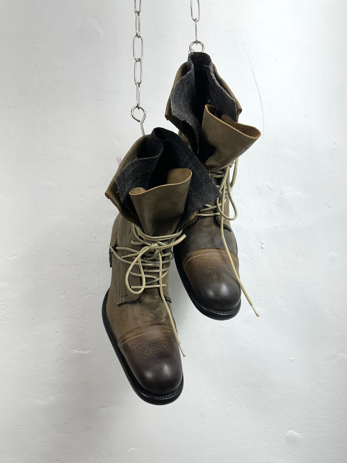 Alfredo Bannister 00s Distressed Lace-Up 상품이미지4