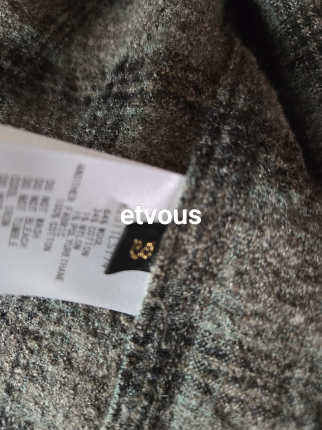 kapital 캐피탈 빅카라 울셔츠 사이즈3  상품이미지2