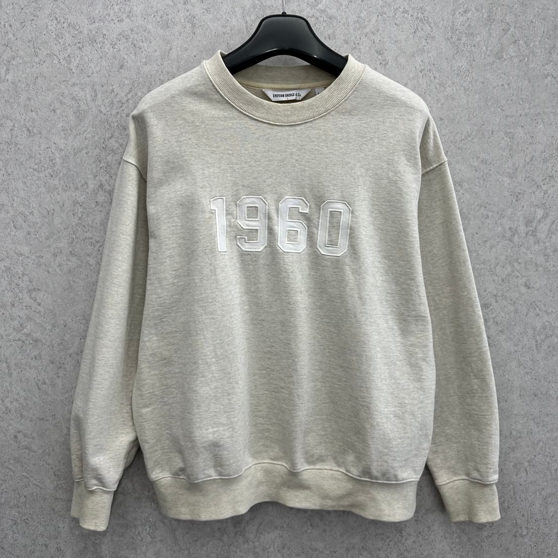 100 유니폼브릿지 남자 헤비웨이트 루즈핏 맨투맨 상품이미지1