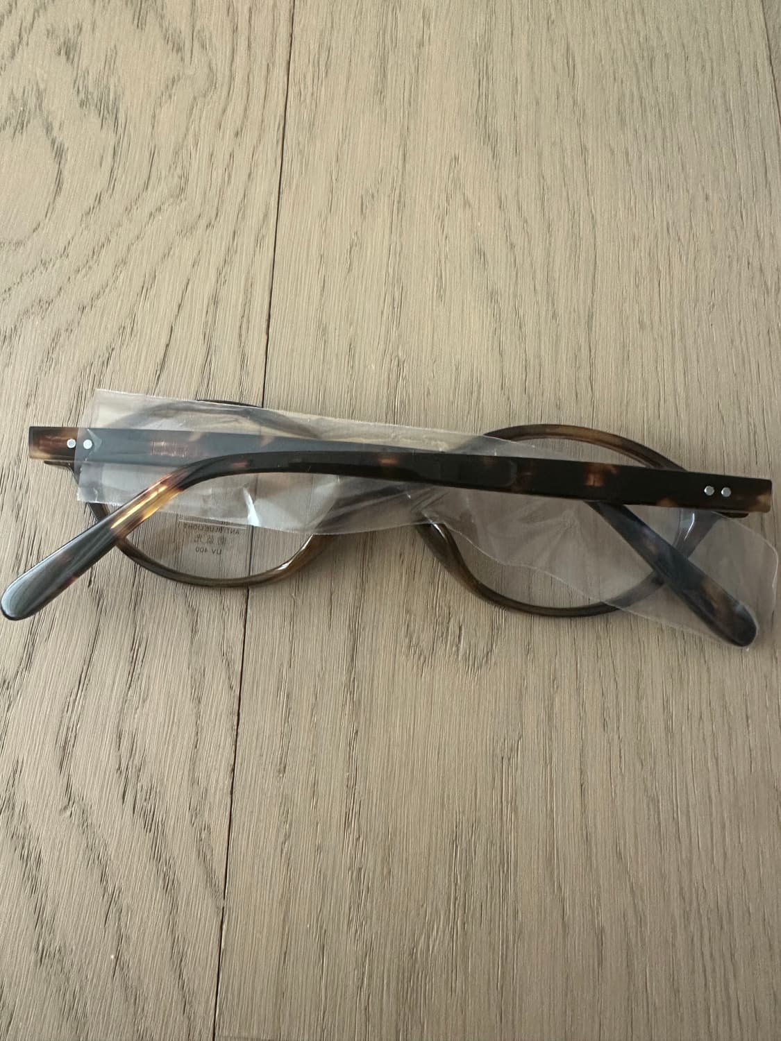 Y2K 호피 라운드 안경 상품이미지3