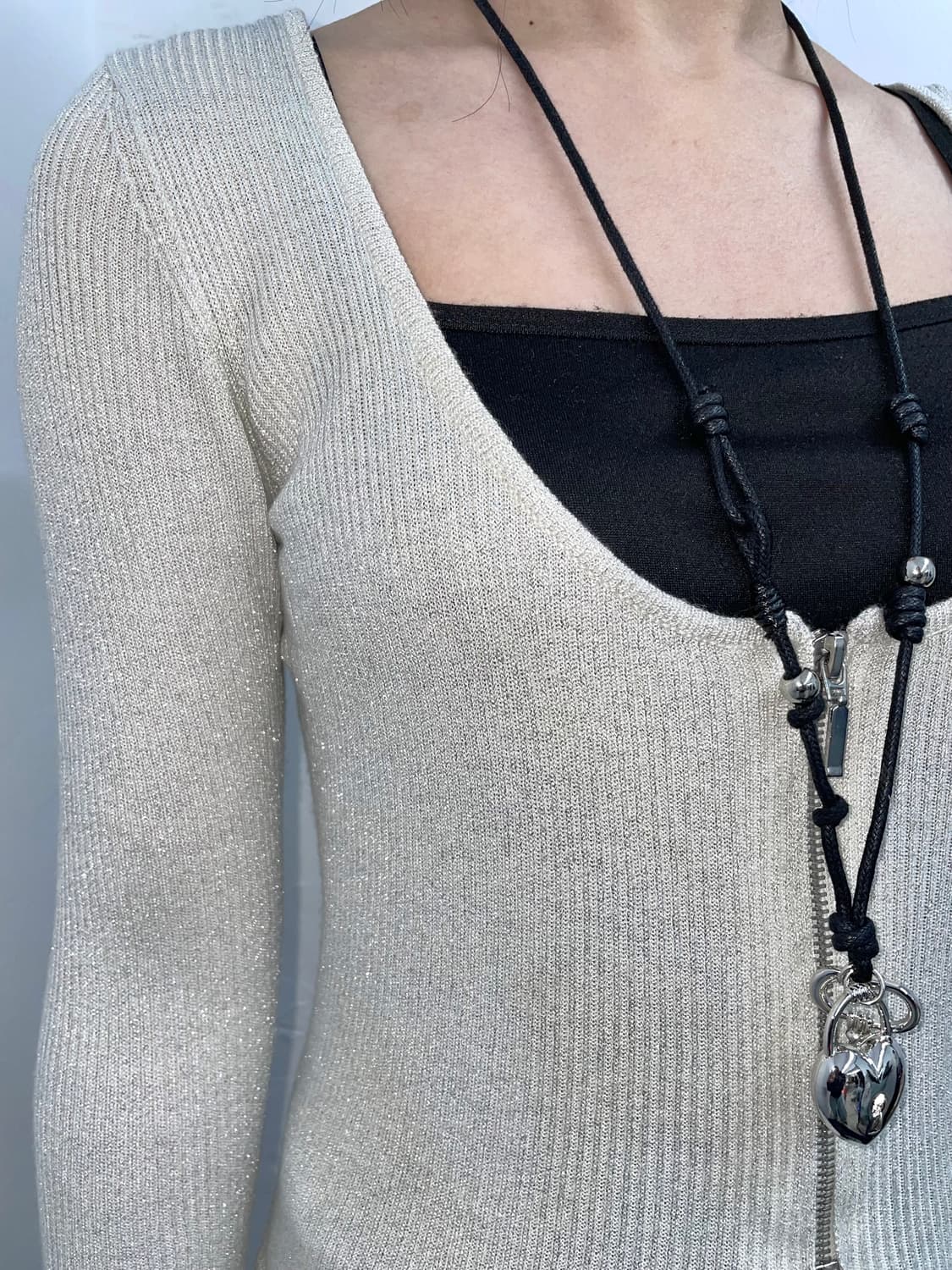 2way 골지 투웨이 탑 상품이미지2