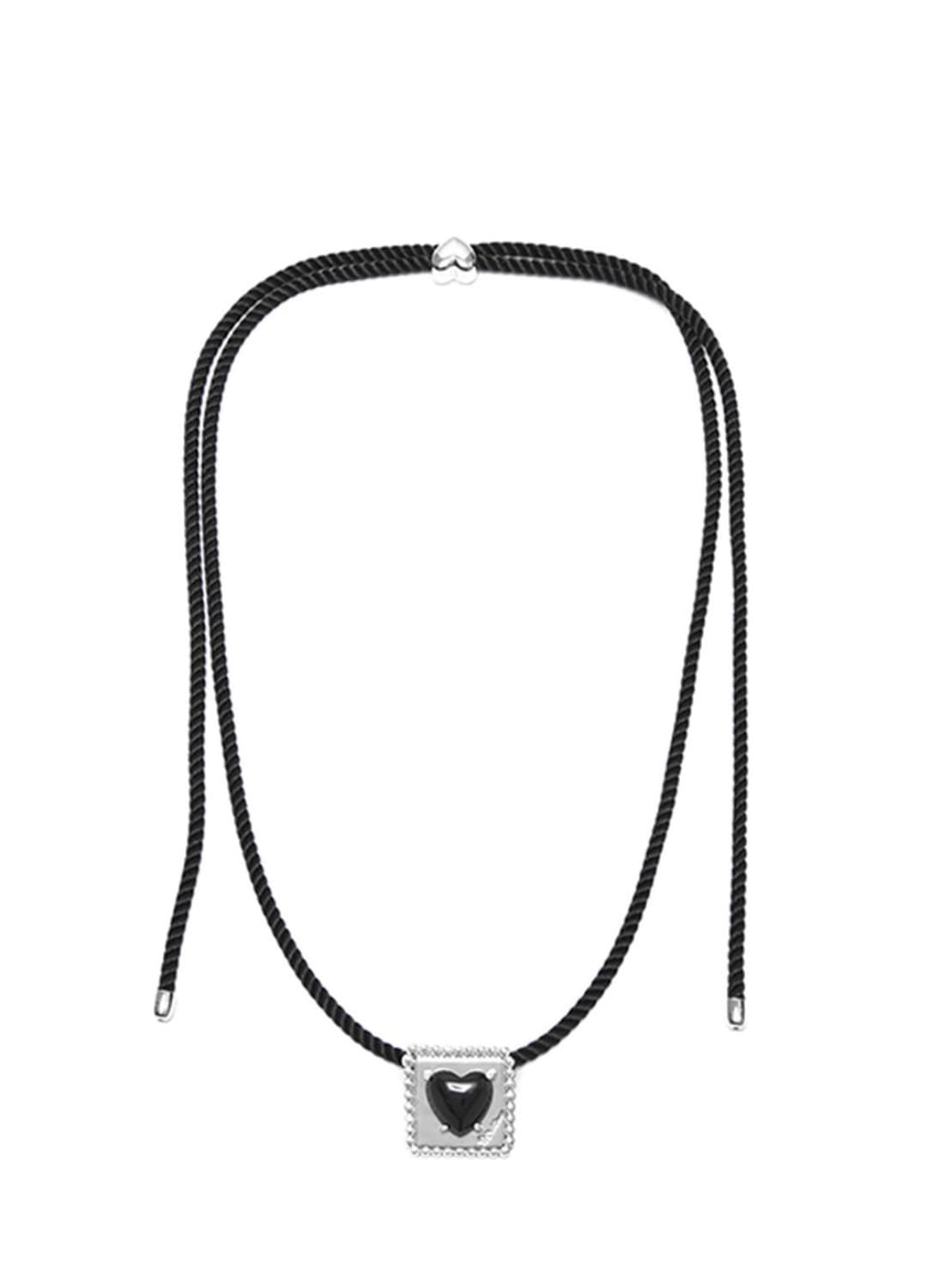 비올라나 Square Heart Necklace 상품이미지1