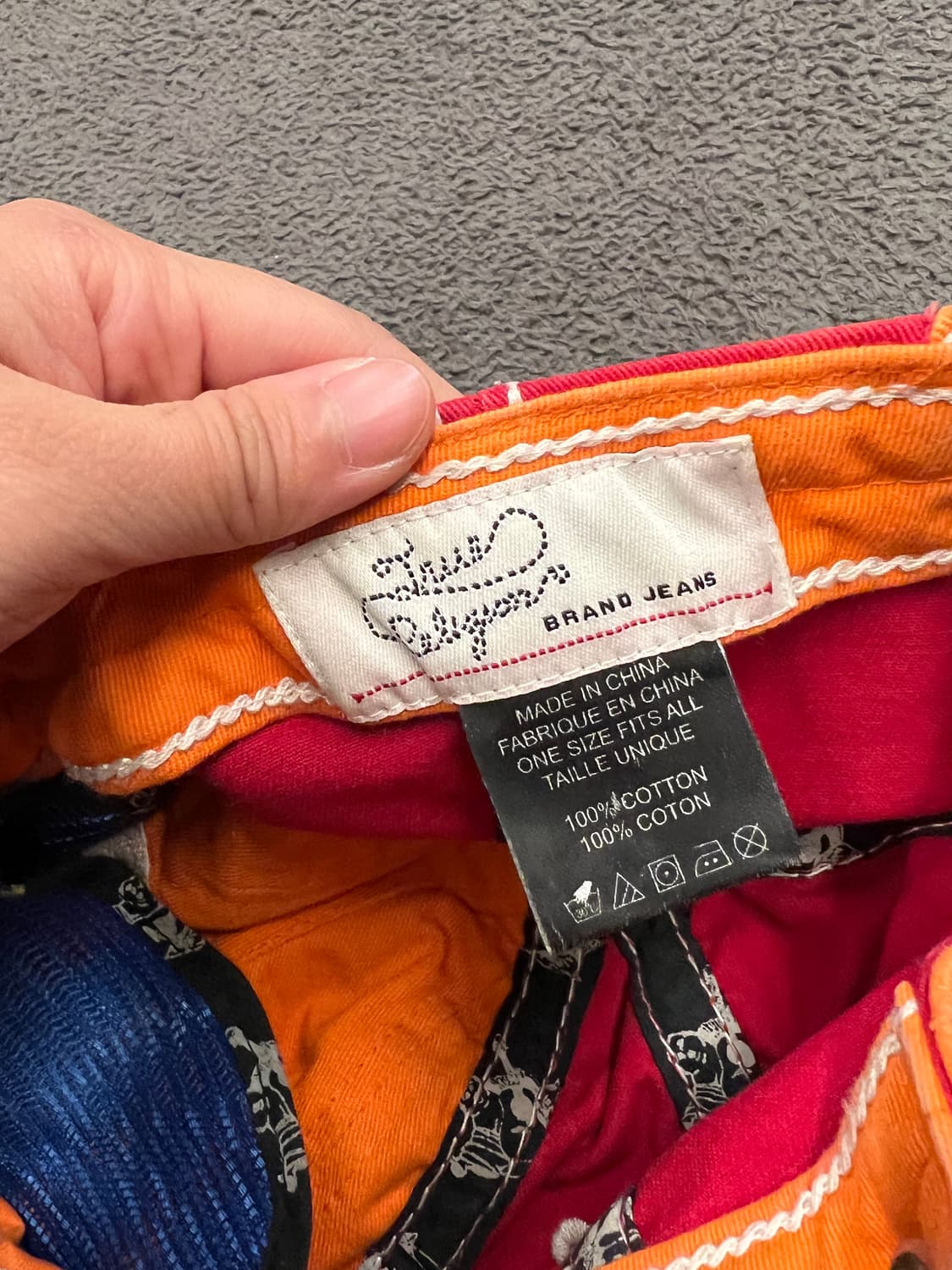 트루릴리전 빈티지 캡 처분  상품이미지3