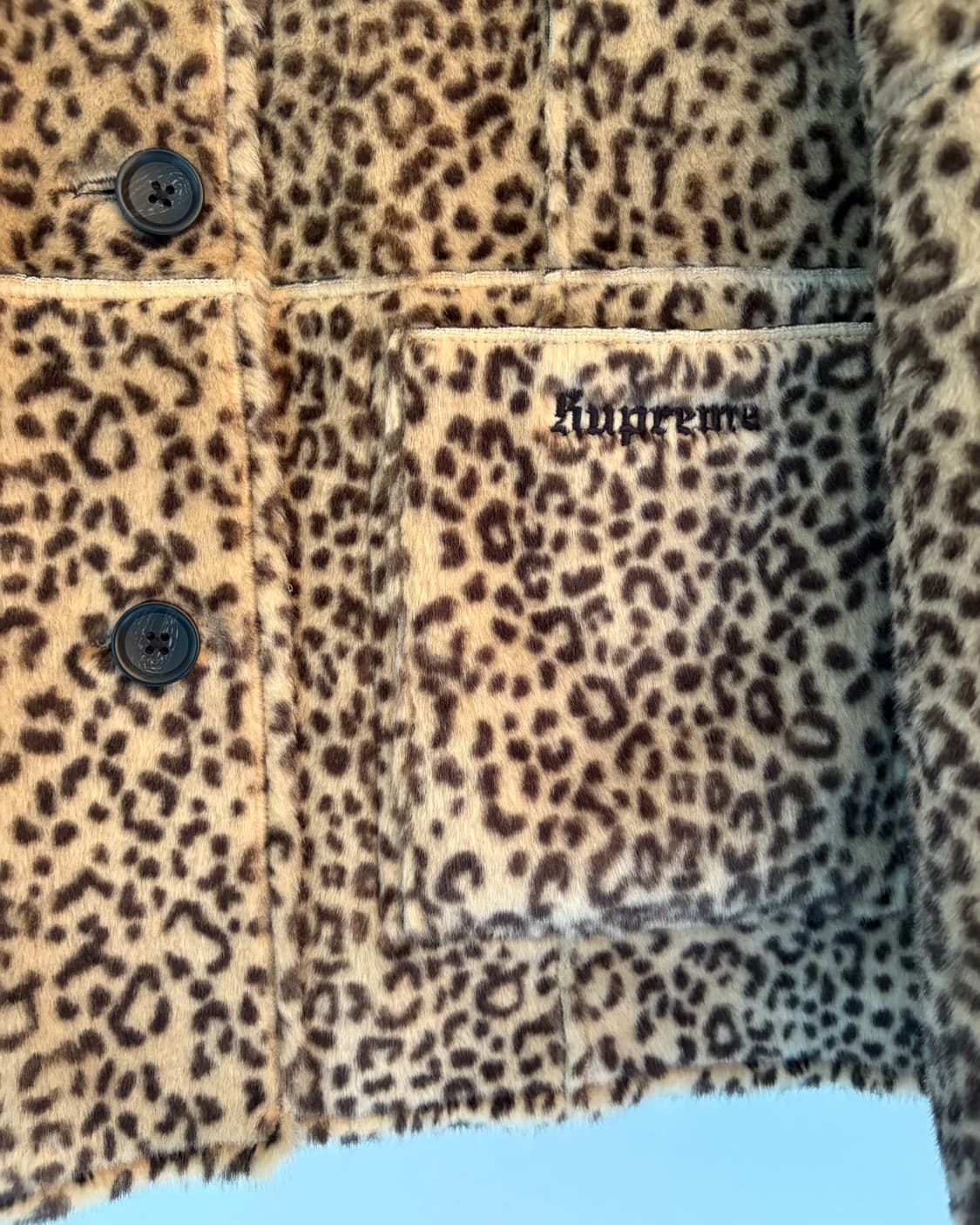 슈프림 리버시블 레오파드 자켓 M 상품이미지2