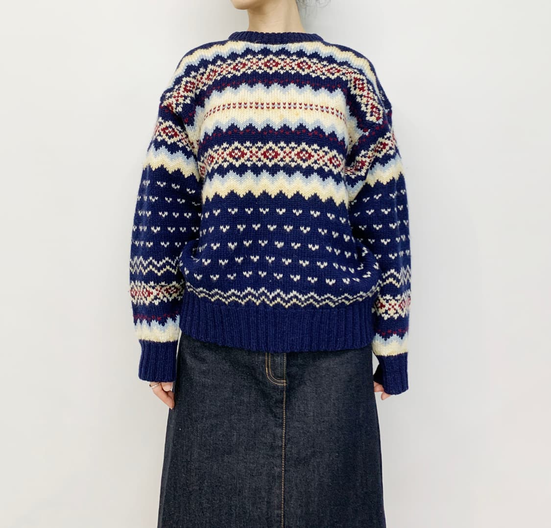  GO FORD 노르딕 니트 상품이미지1