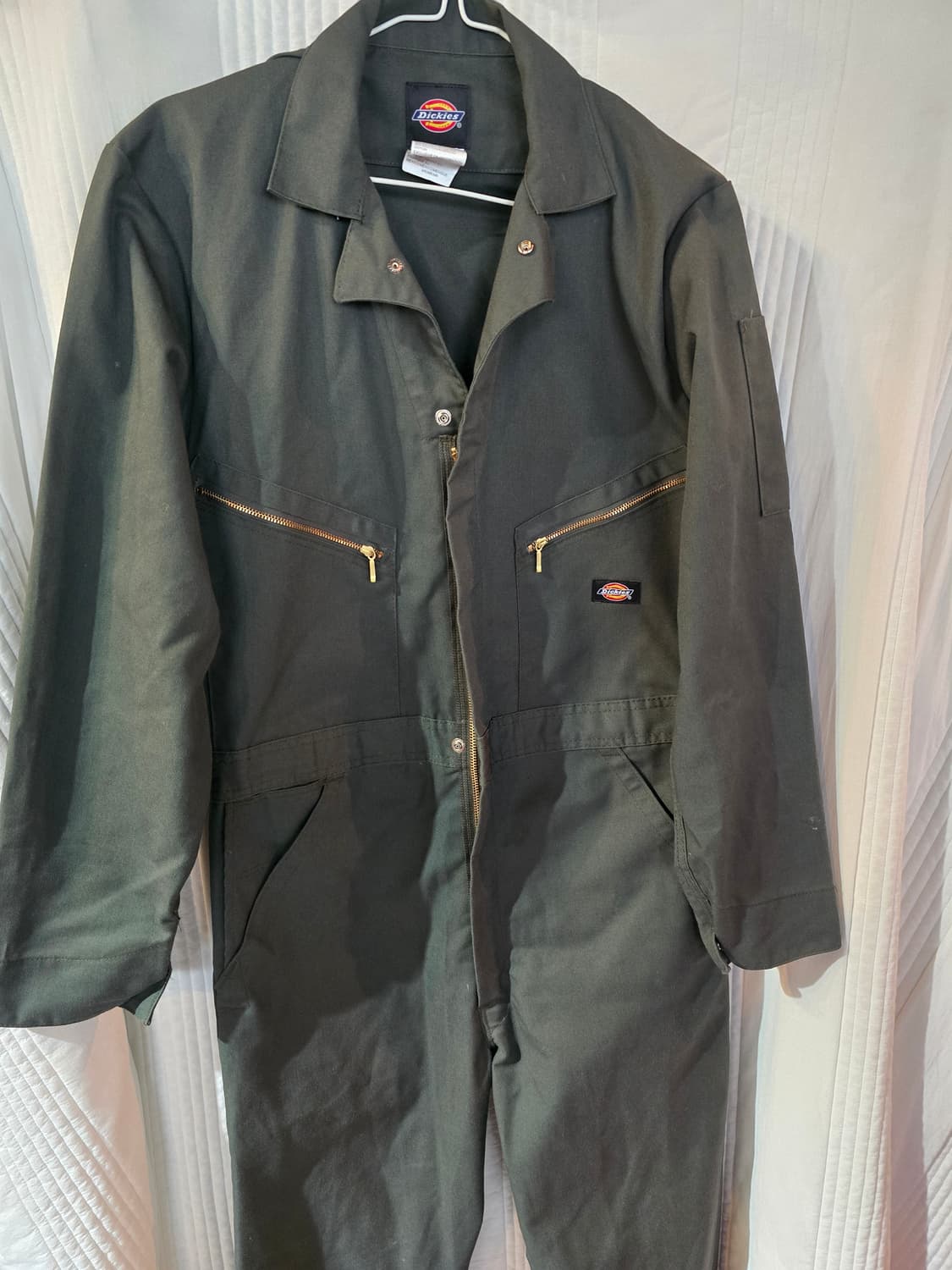 디키즈 올인원 점프수트 카키색 상품이미지1