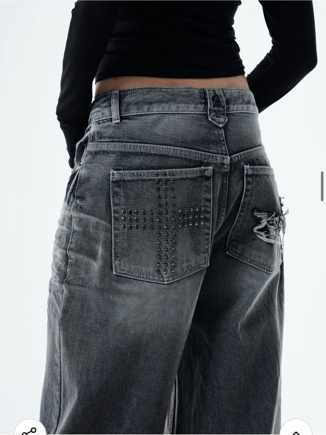 미개봉) 2000아카이브스 SNYDER WIDE DENIM 상품이미지2