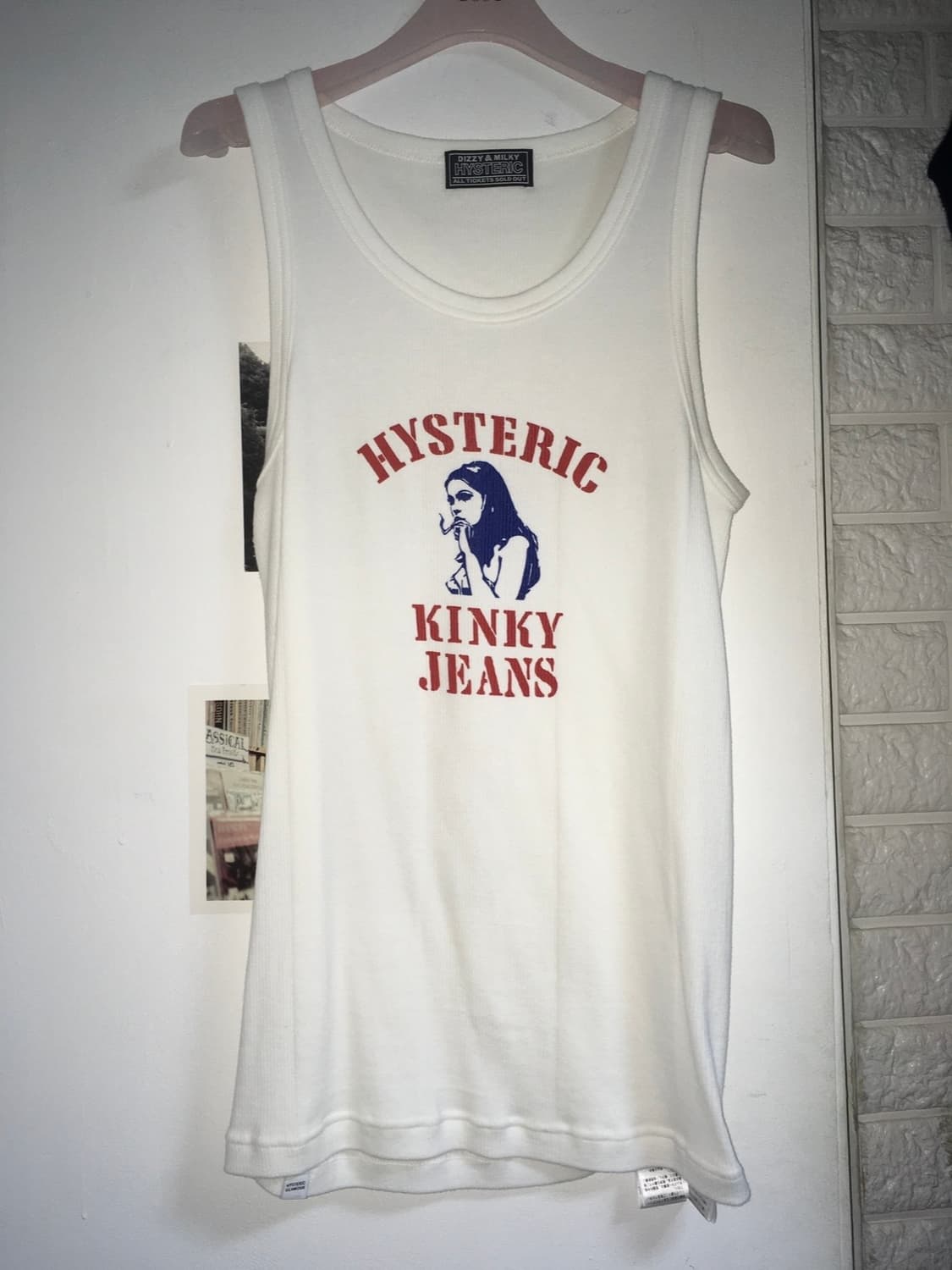 Hysteric Glamour 히스테릭글래머 나시 슬리브리스  상품이미지3