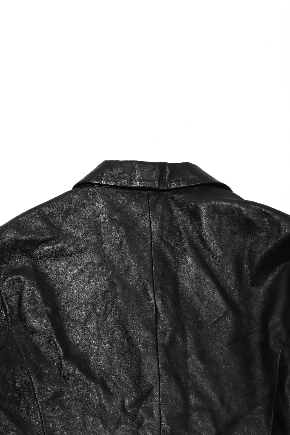 VINTAGE LEATHER 투버튼 숏 램스킨 재킷 women Free 상품이미지6