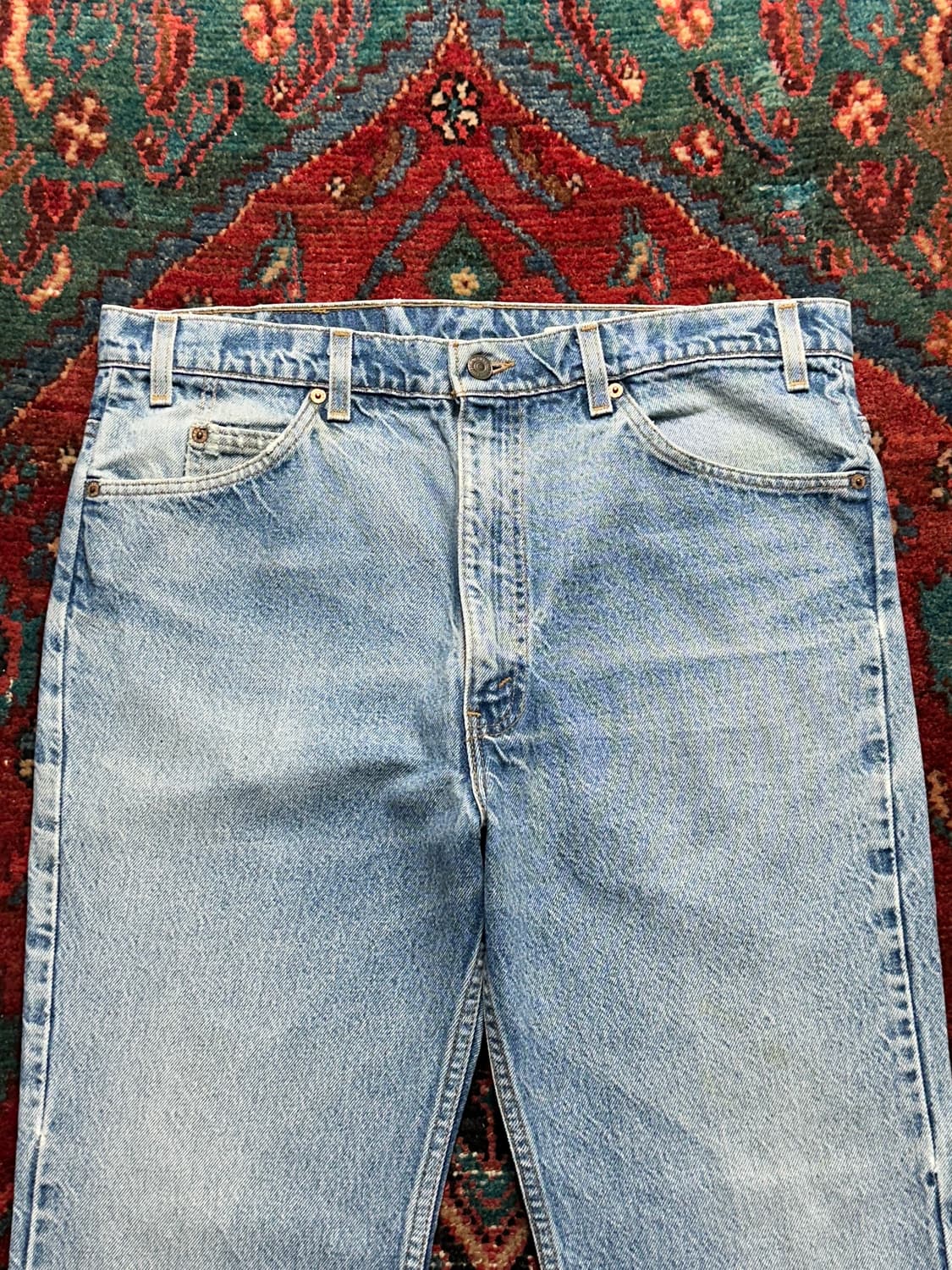 90's USA Made 빈티지 리바이스 517 오렌지탭 부츠컷 상품이미지5