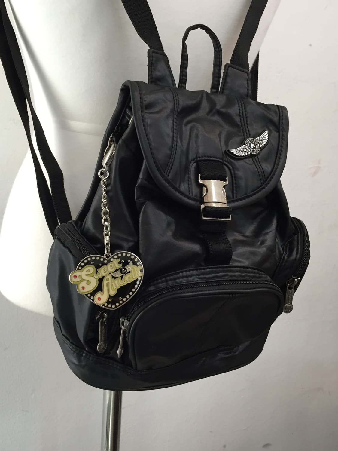 빈티지 키링 미니 백팩 상품이미지1