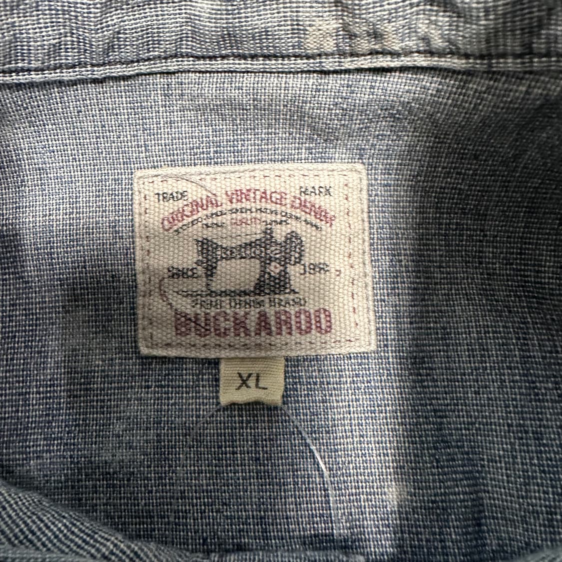 버커루 데님 워싱 셔츠 상품이미지4