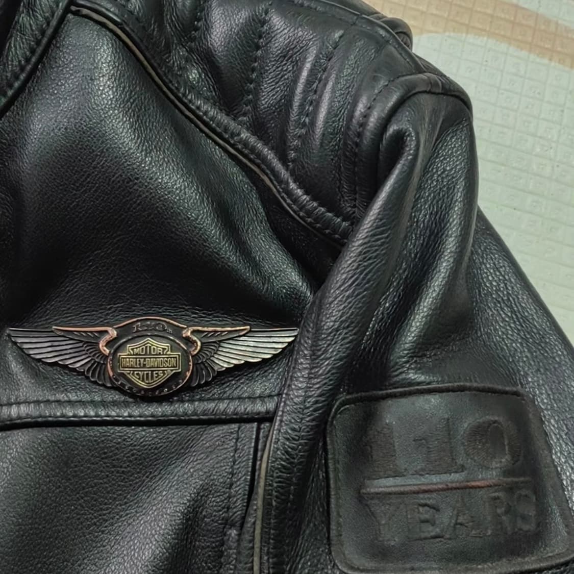 할리데이비슨 110주년 한정판 레더자켓 상품이미지4