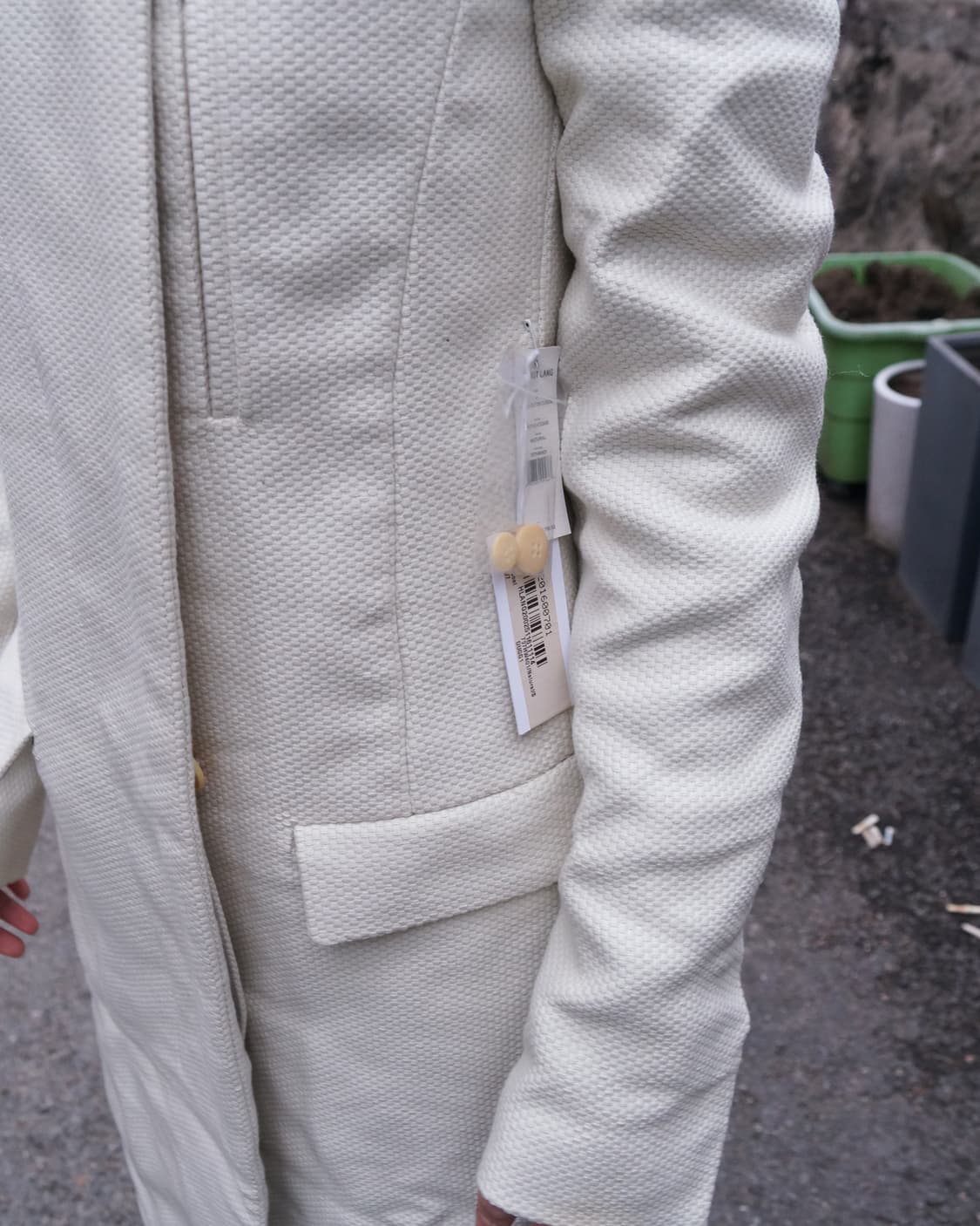 헬무트 랭 허니콤 코트 상품이미지4