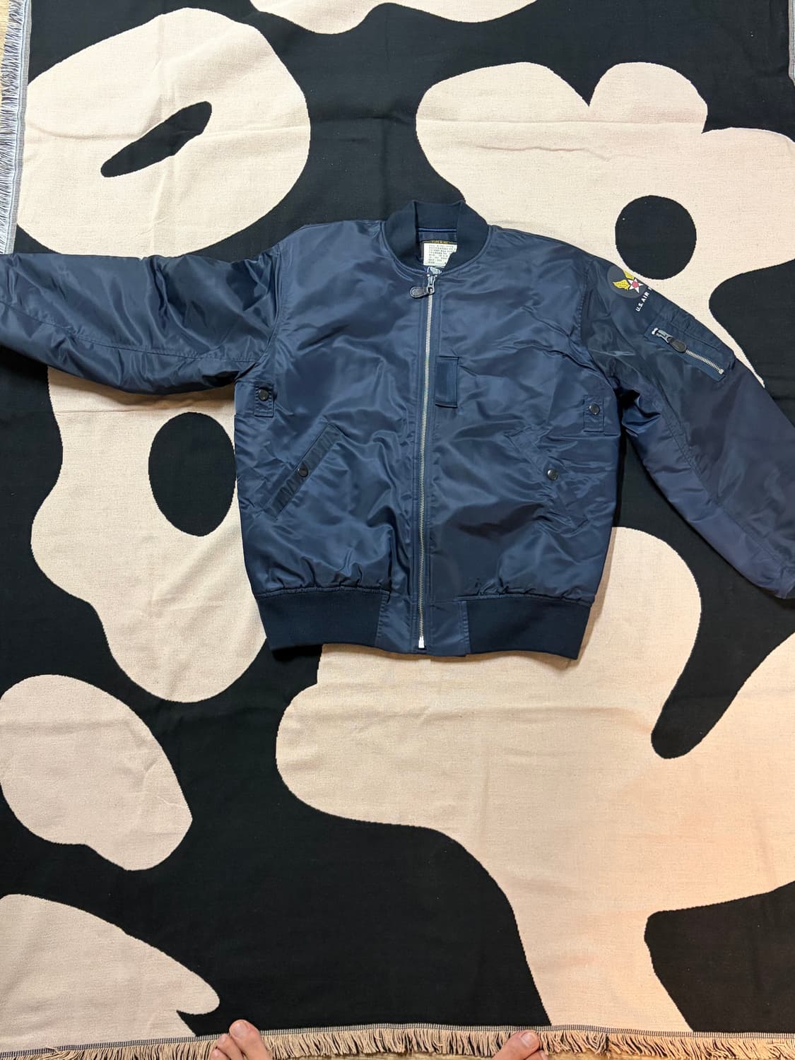 🔥 브론슨 MA-1 네이비 / A급 🔥 상품이미지1