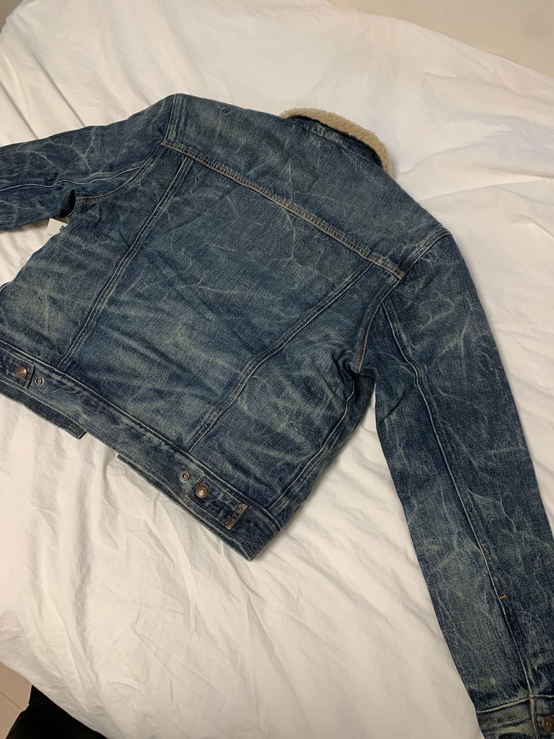 폴로 데님 기모안감 자켓 s 상품이미지5