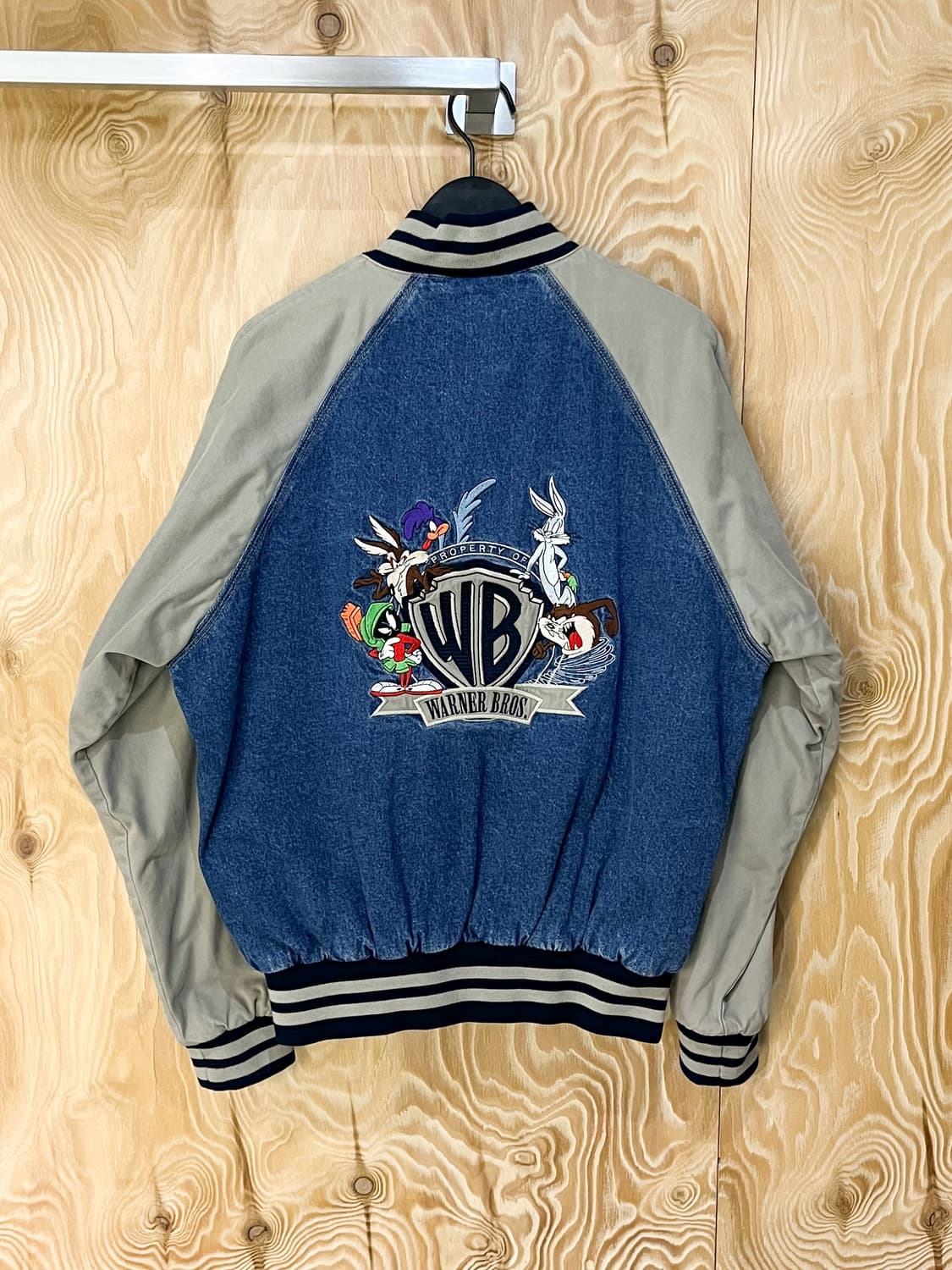워너브라더스 루니툰즈 데님 바시티 자켓 상품이미지6