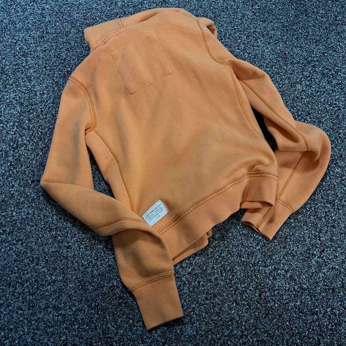 아베크롬비 딱붙 투웨이 오렌지 후드집업 s 상품이미지2