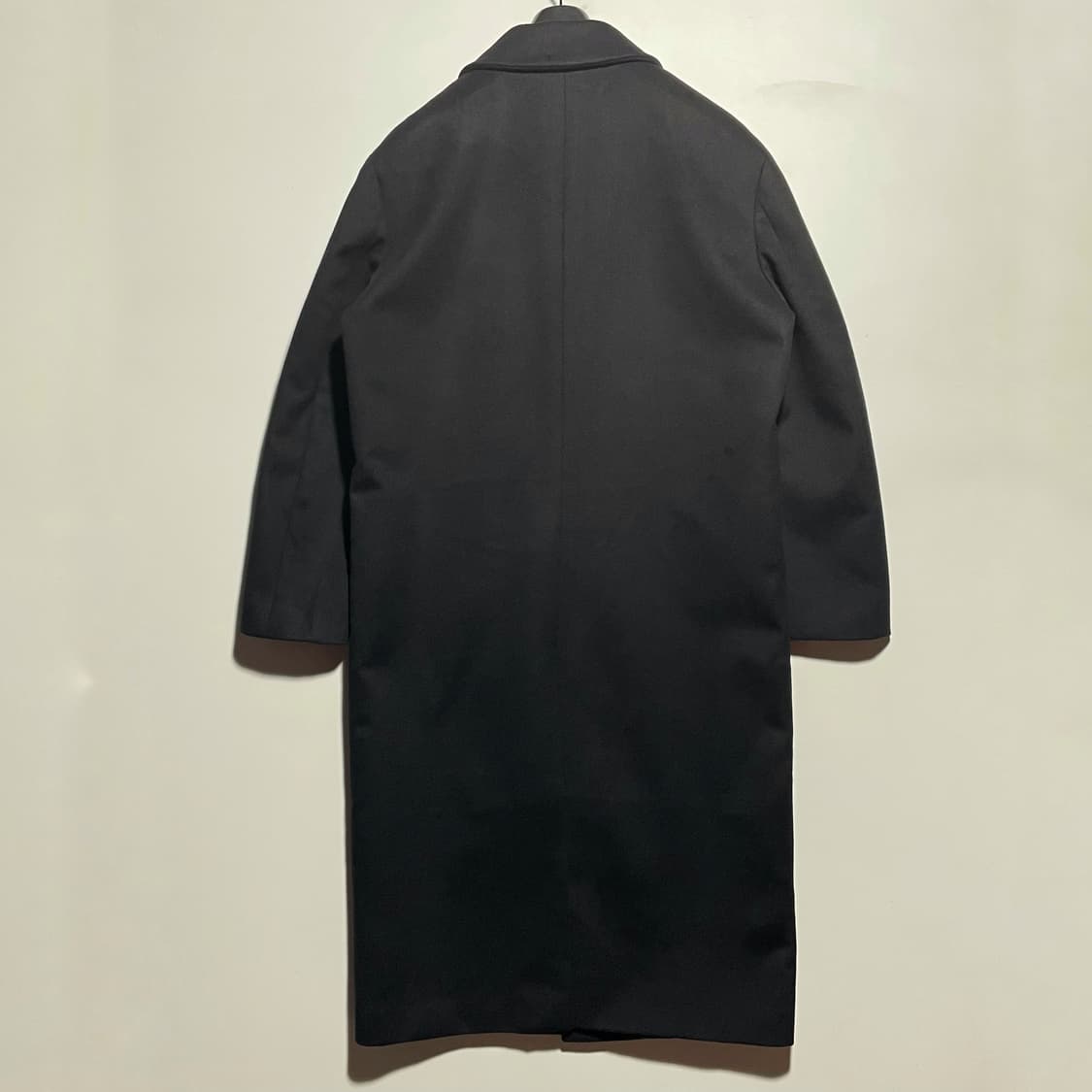 새상품 인사일런스 블랙 싱글 롱코트 상품이미지3