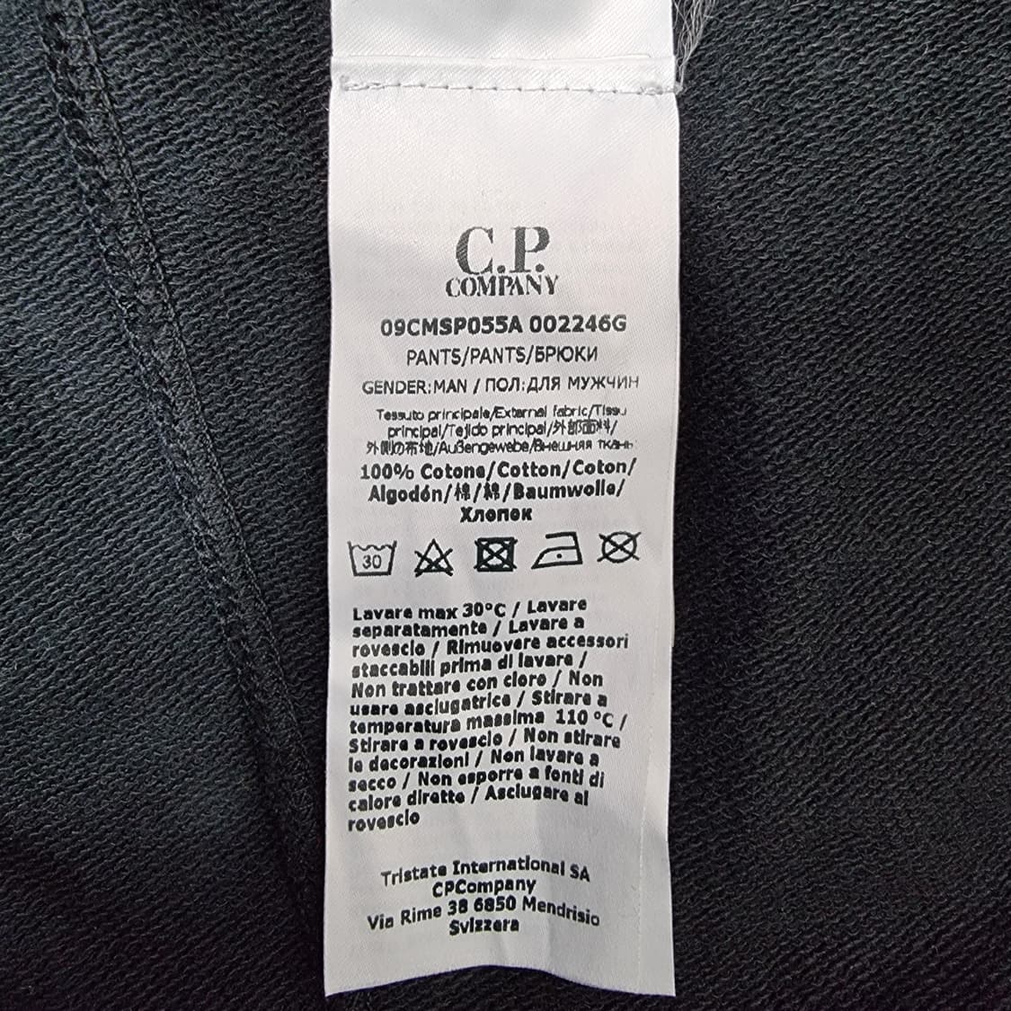 CP컴퍼니 다이애그널 레이즈드 플리스 카고 조거 팬츠 상품이미지7