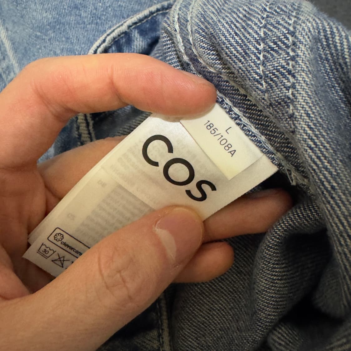 COS 오가닉 데님 자켓 L사이즈 상품이미지7