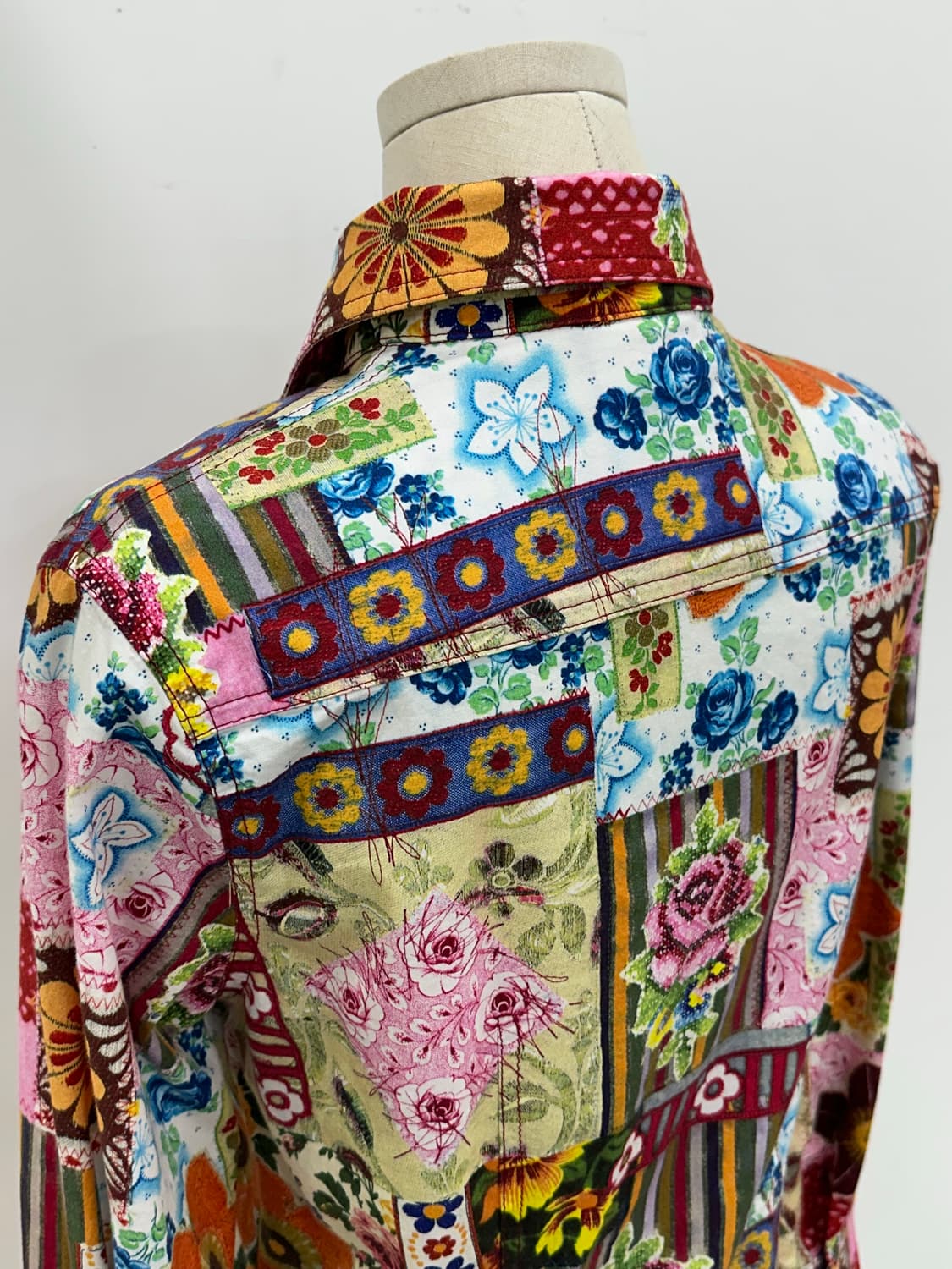 오일릴리 에스닉 면 남방 상품이미지5