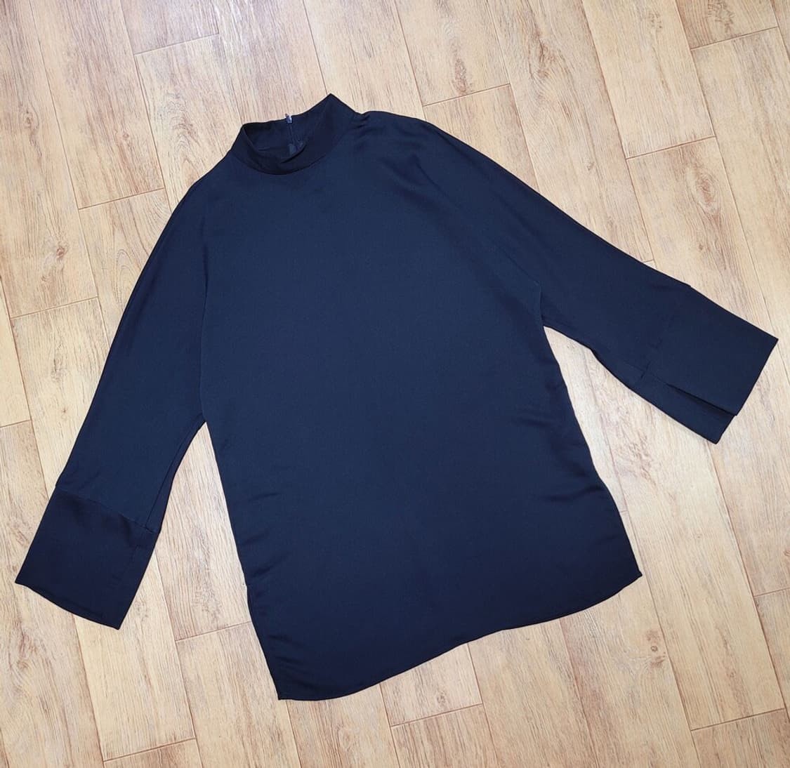 자라(ZARA) 소매트임 비스코사 블라우스 55-66 상품이미지1