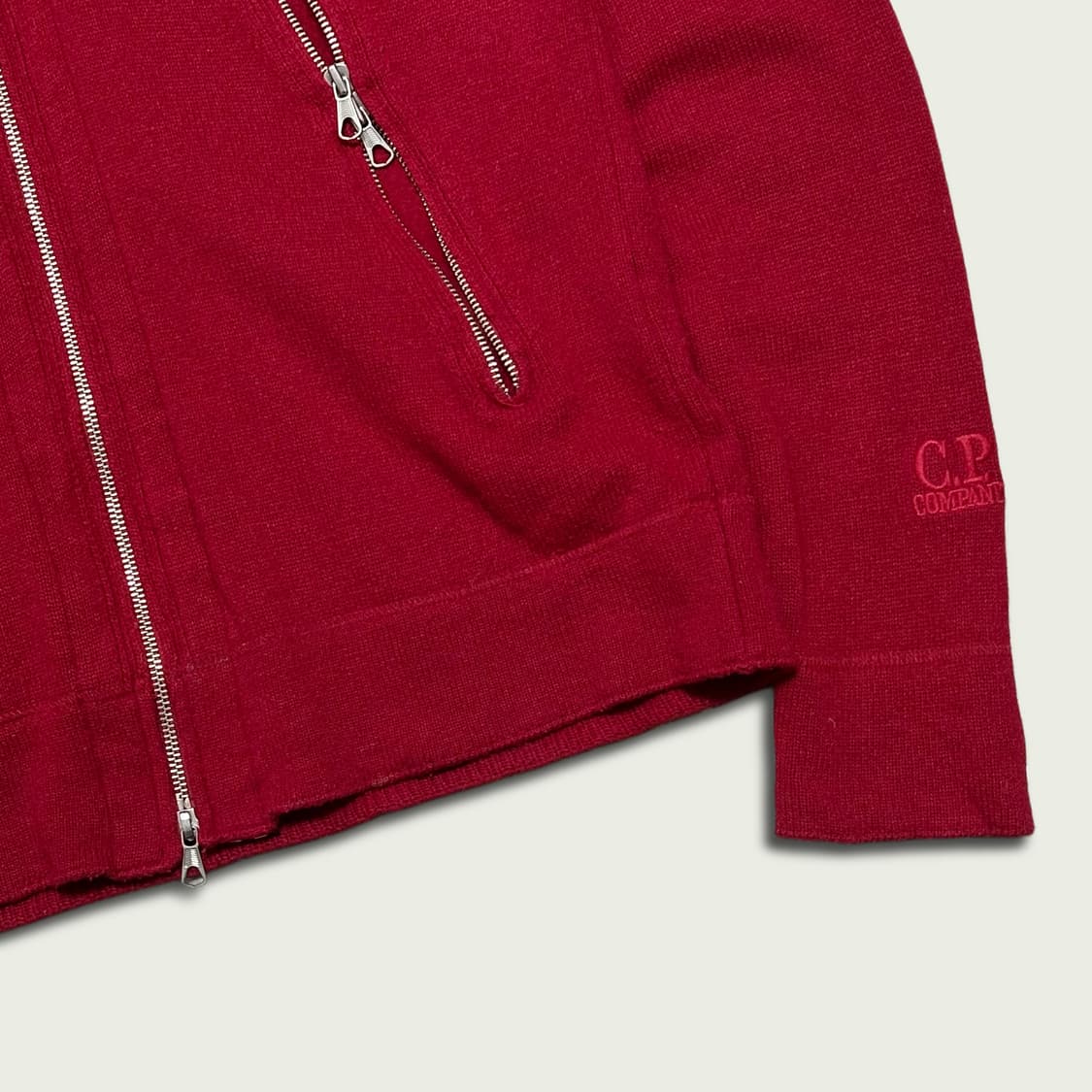 00s Cp컴퍼니 고글 니트집업 상품이미지4