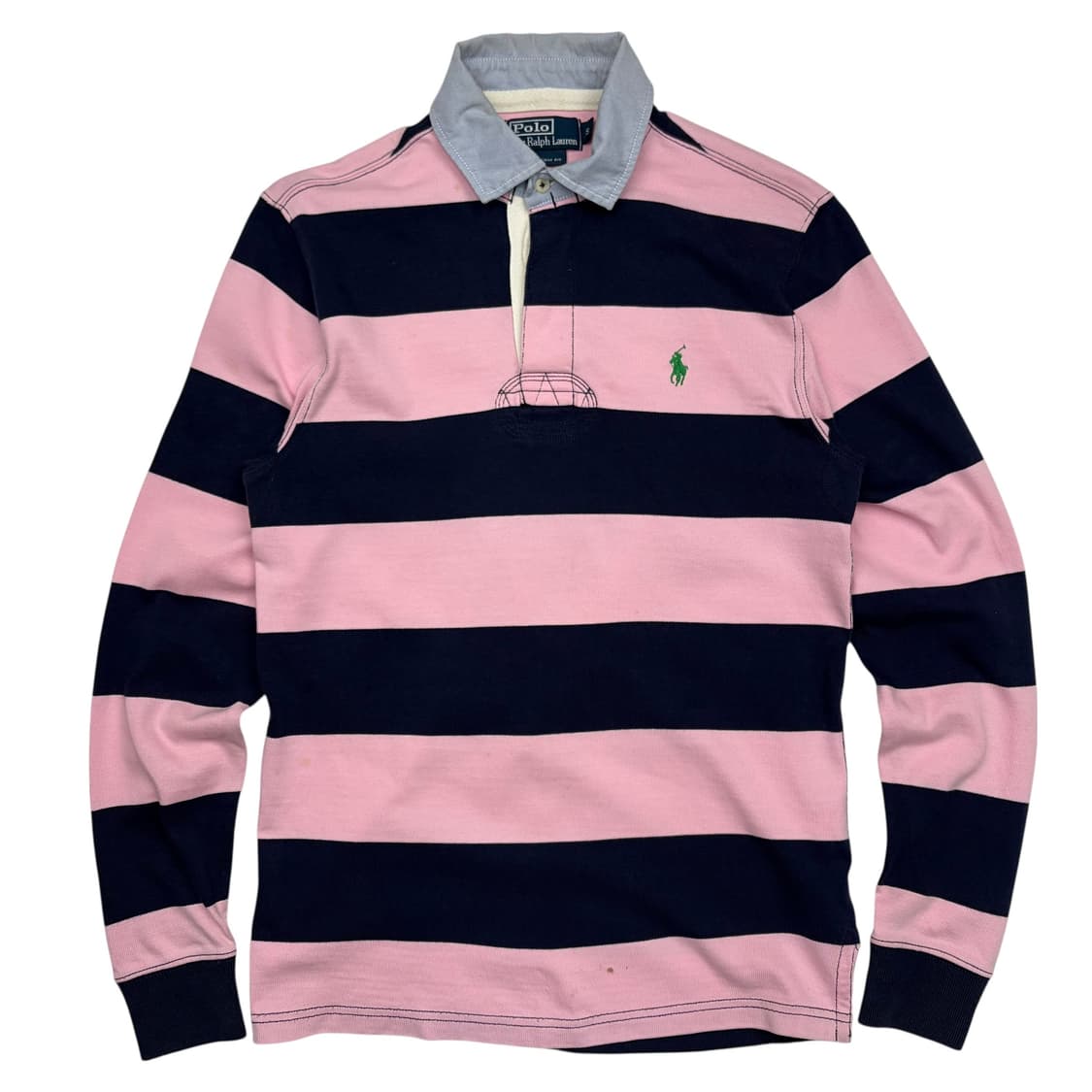 폴로 랄프 로렌 스트라이프 럭비 셔츠 S 상품이미지1