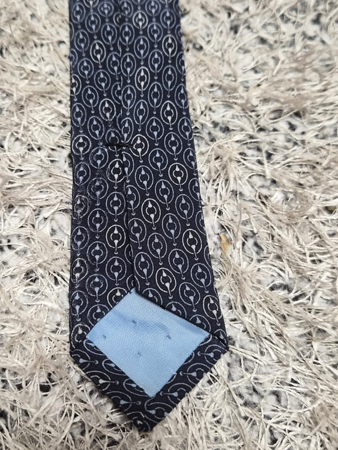 셀린느Celine 은장 패턴 넥타이 Free - N44 상품이미지8