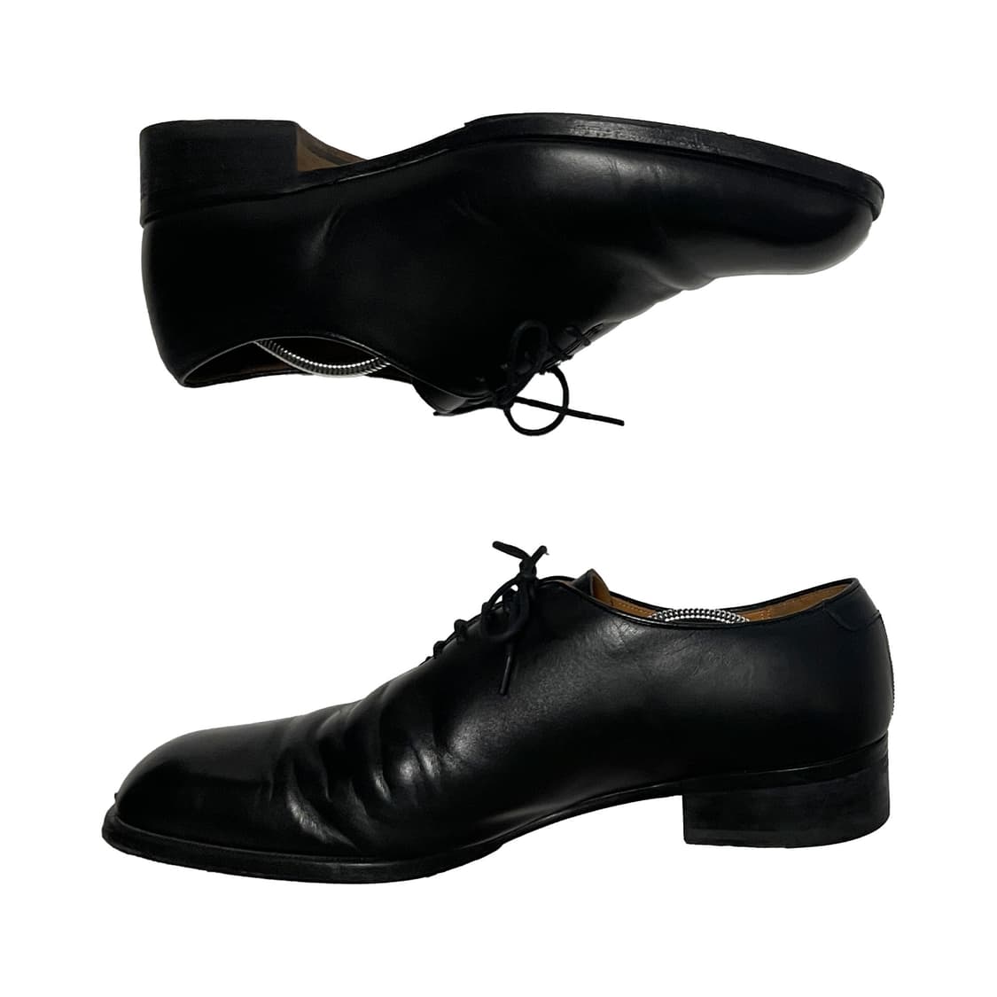 컴피슈즈 홀 컷 블랙 구두 상품이미지4