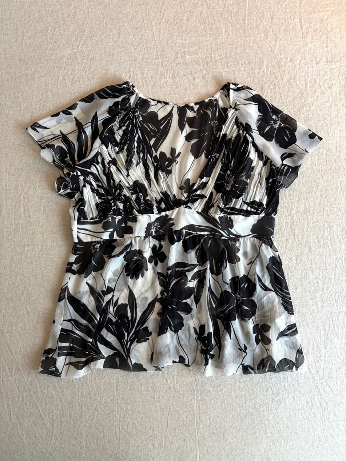 patterned blouse 상품이미지1