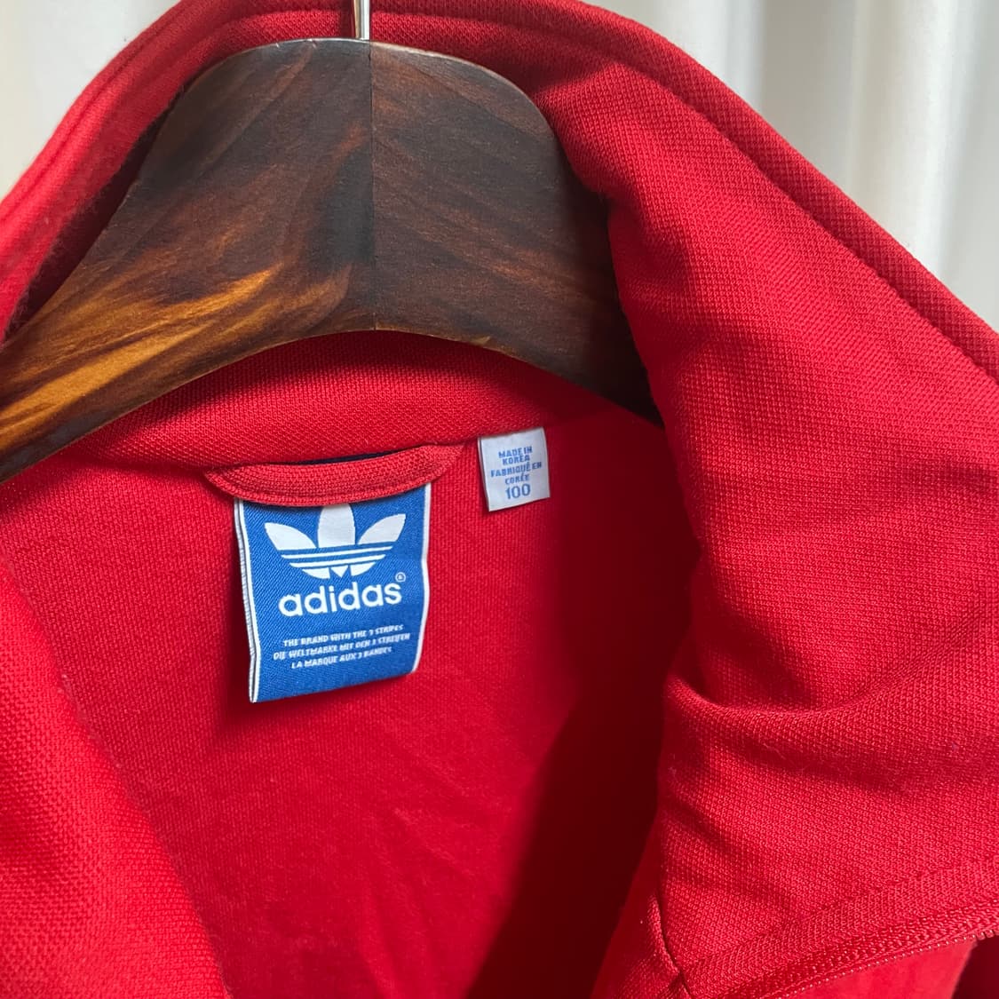 아디다스 파이어버드 레드 트랙탑 100 상품이미지6