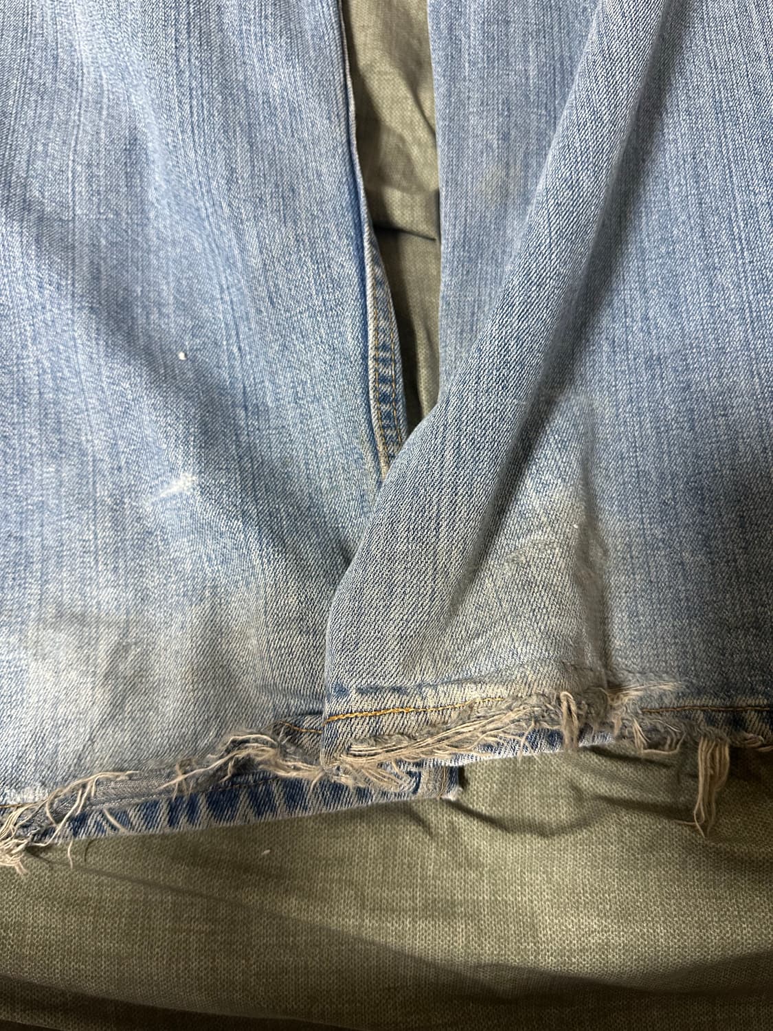 리바이스569 연청 36/32 상품이미지4