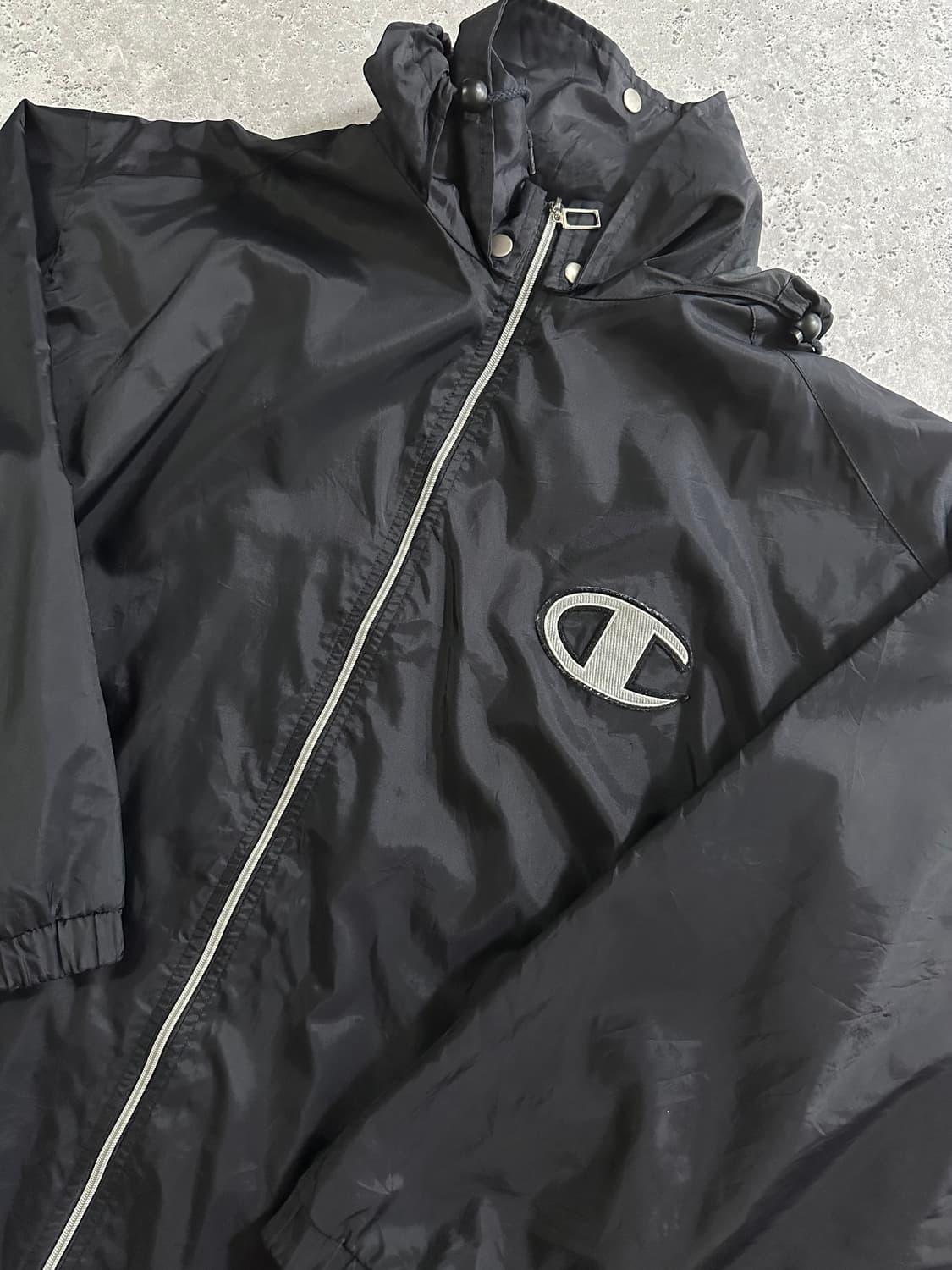 00s CHAMPION U.S.A. 나일론 후드 워크 자켓 013 상품이미지1