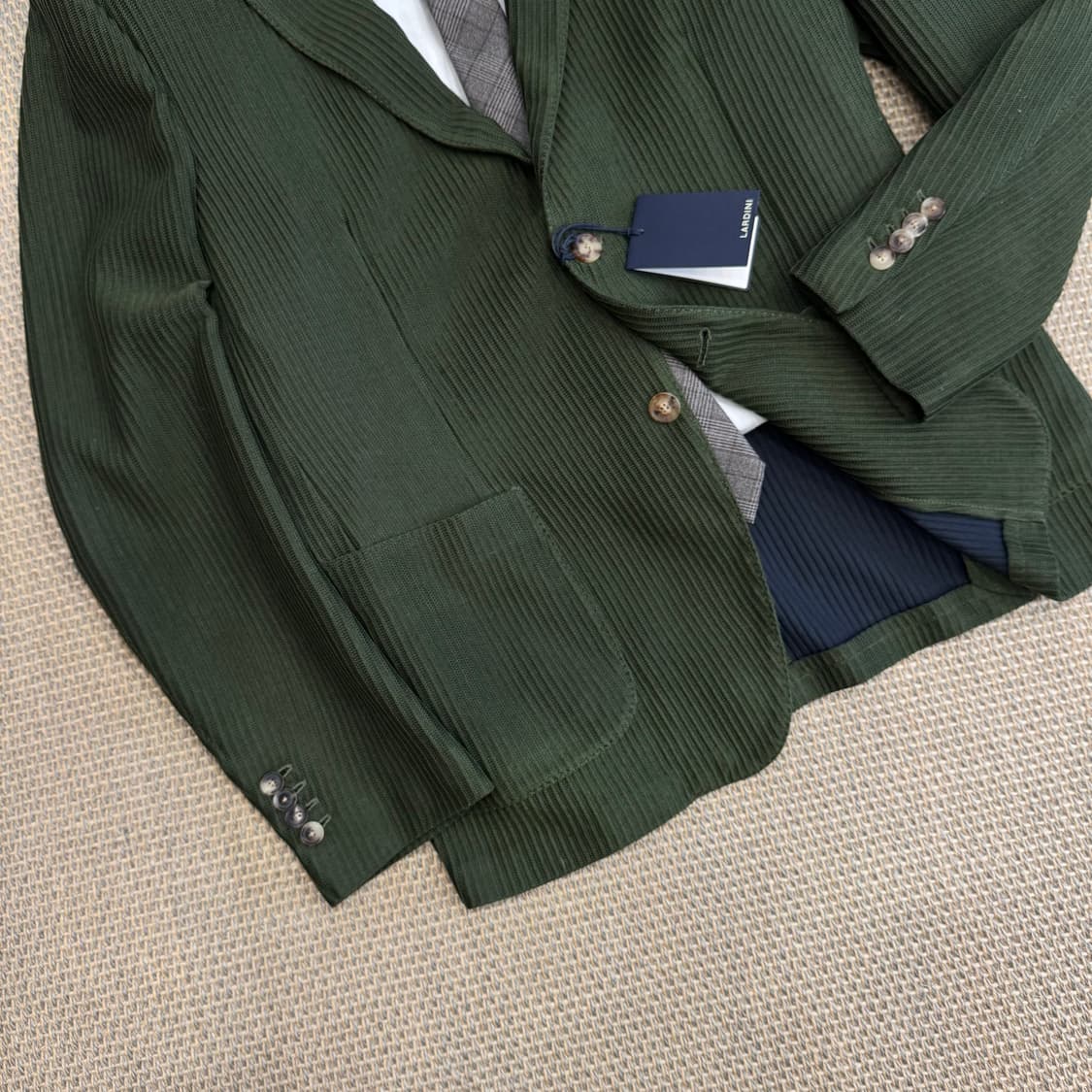 LARDINI 라르디니 이탈리안 최고급 웨이브 니트 블레이저   상품이미지4
