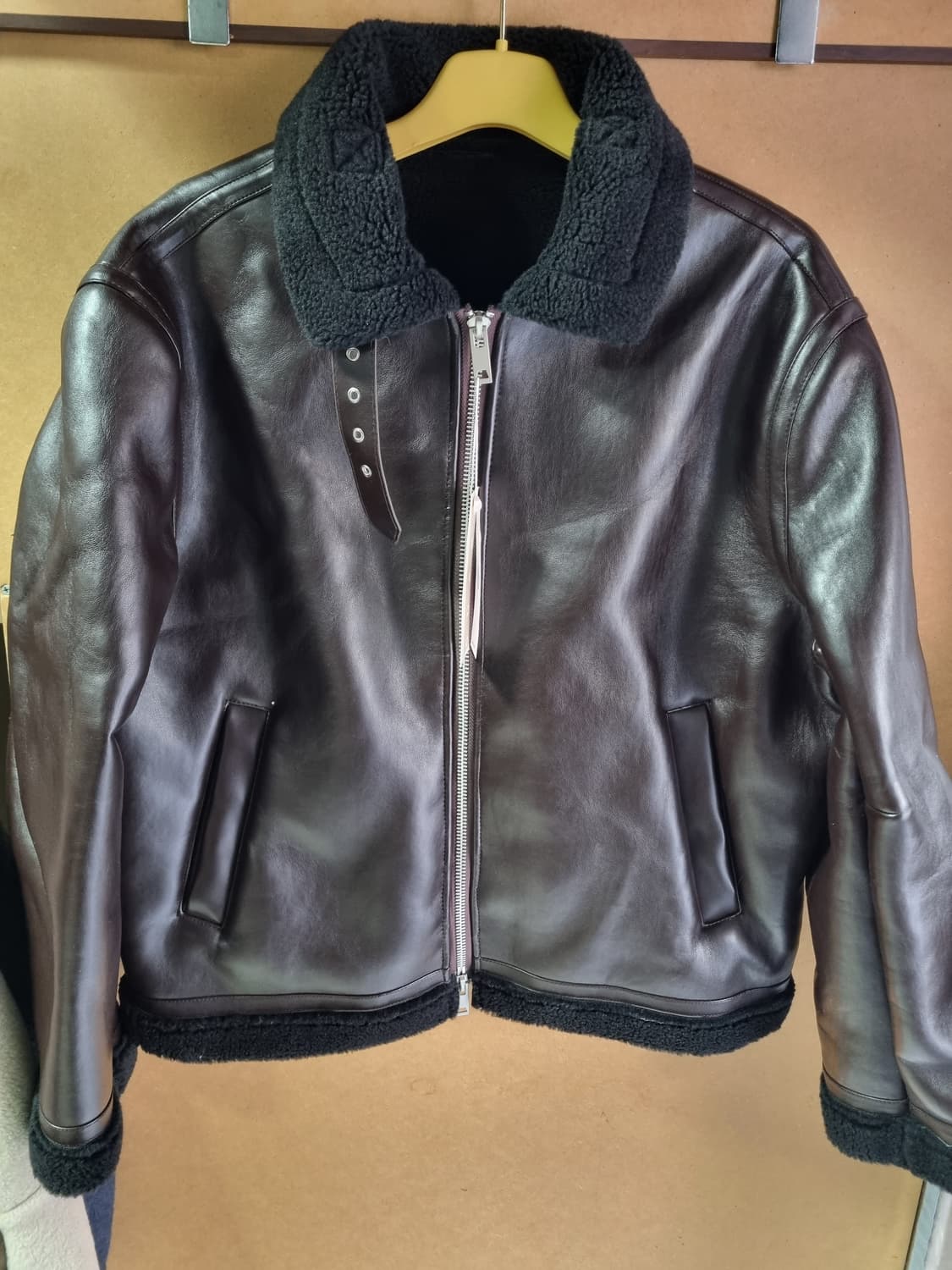 수아레 남성 무스탕 자켓  상품이미지1