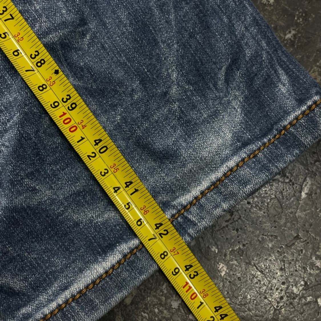 36 에비수 독수리 자수 청바지 상품이미지9